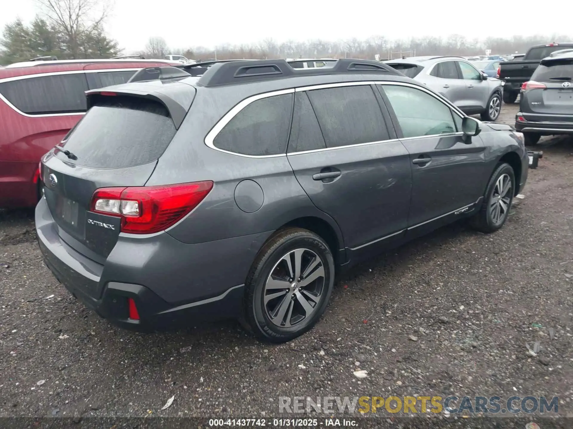 4 fotografías del automóvil dañado 4S4BSANC8K3314973 SUBARU OUTBACK 2019