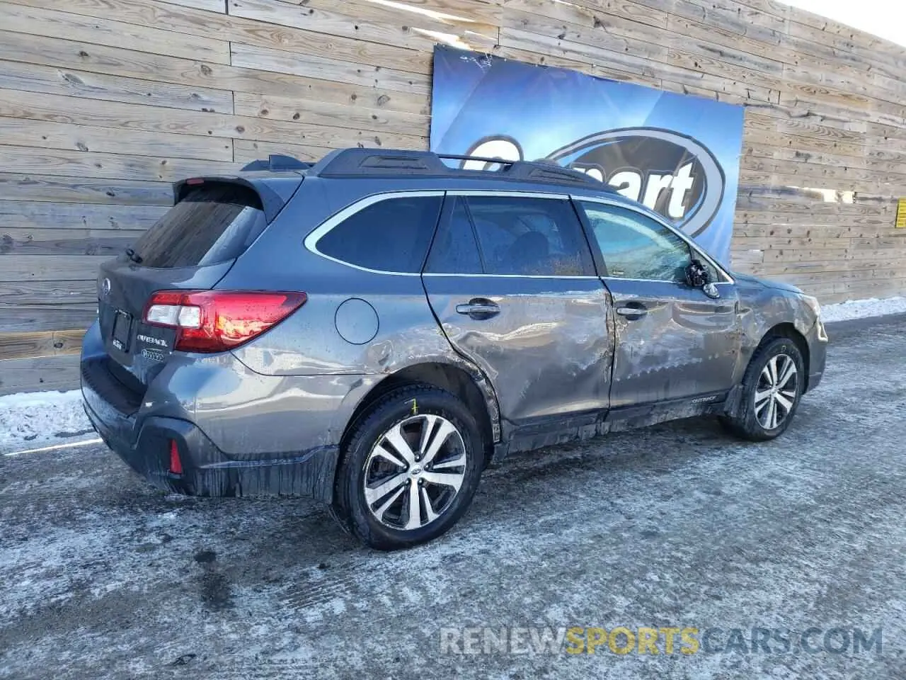 3 fotografías del automóvil dañado 4S4BSANC9K3232265 SUBARU OUTBACK 2019