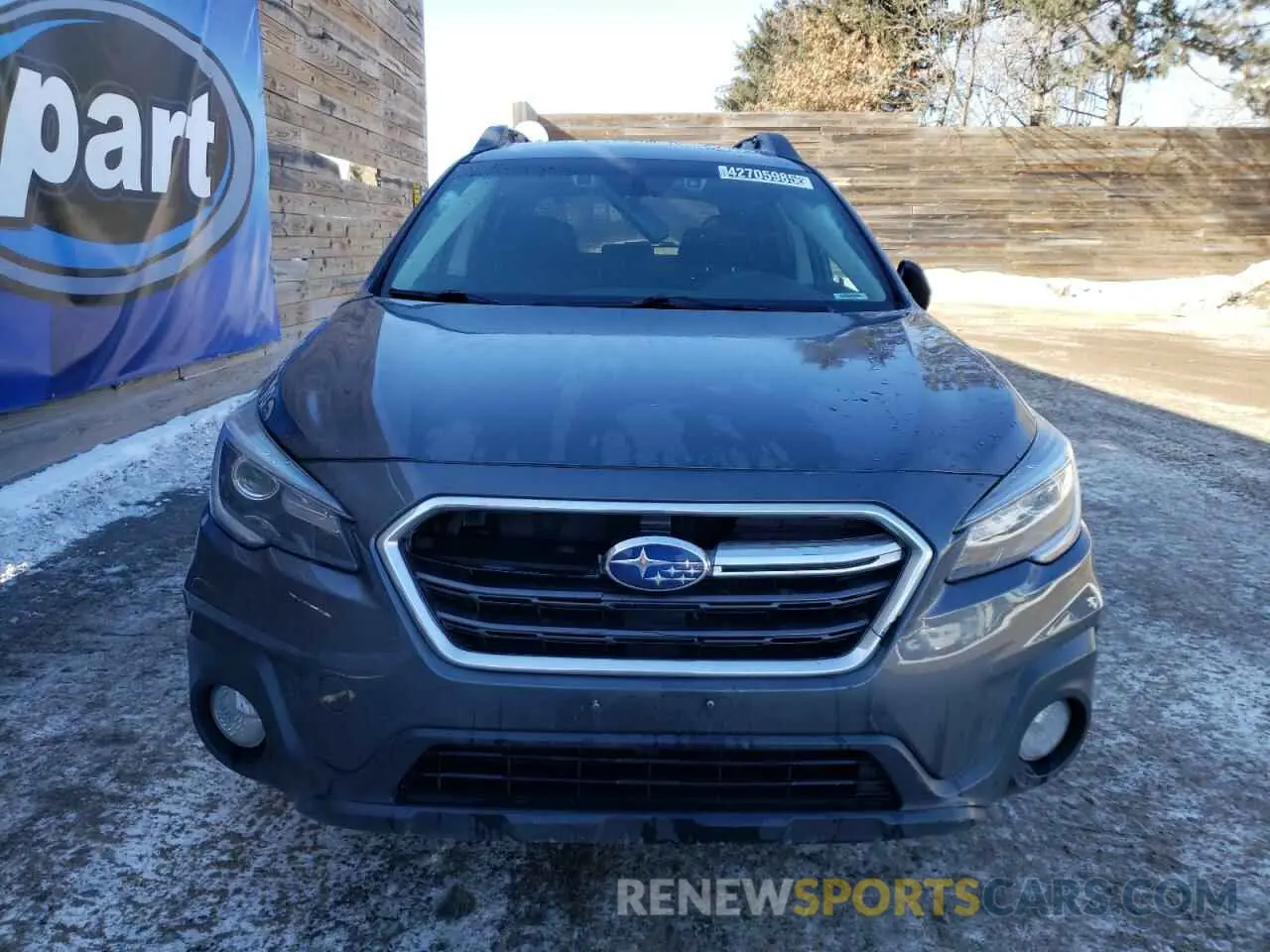 5 fotografías del automóvil dañado 4S4BSANC9K3232265 SUBARU OUTBACK 2019