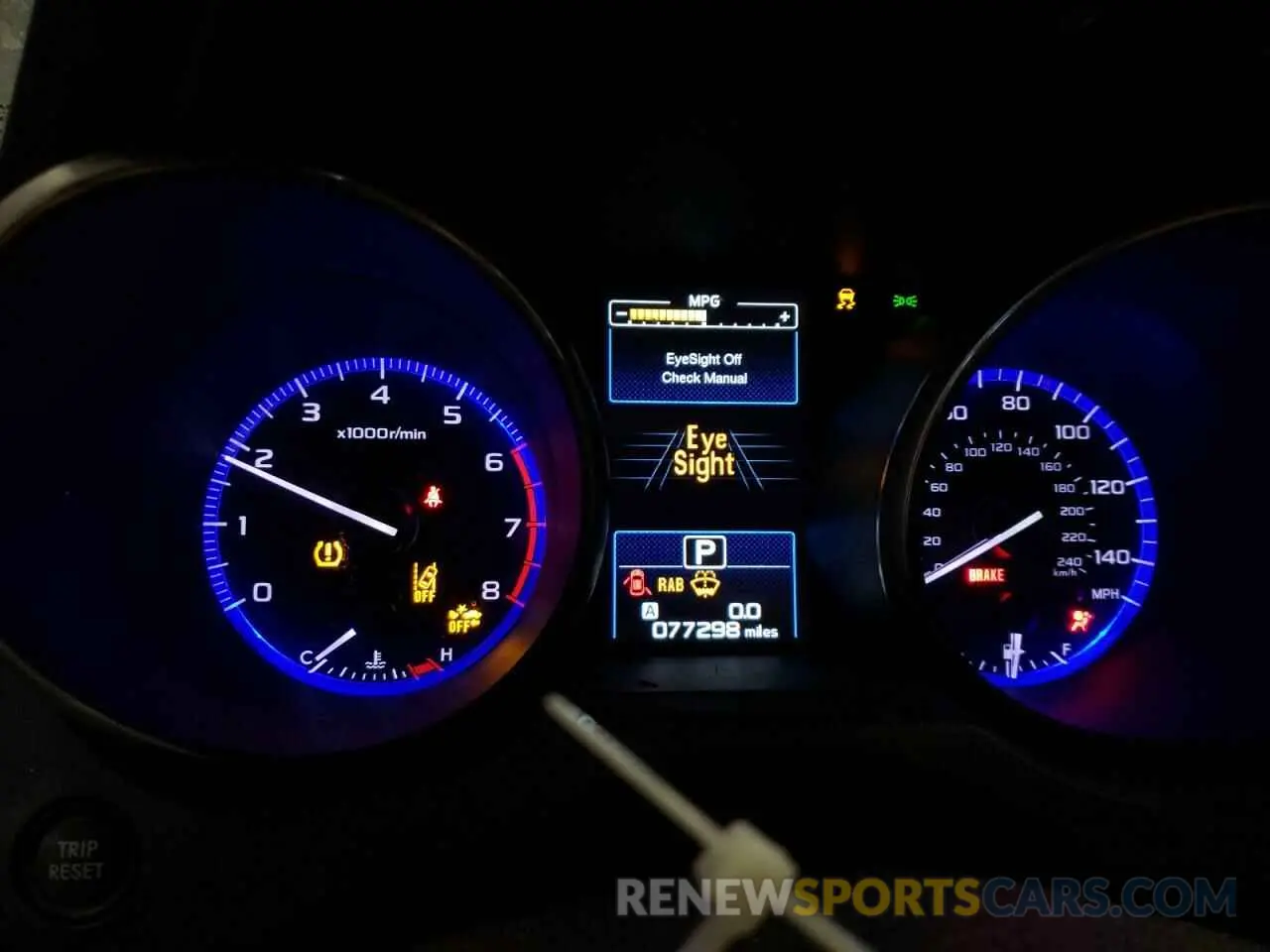 9 fotografías del automóvil dañado 4S4BSANC9K3232265 SUBARU OUTBACK 2019