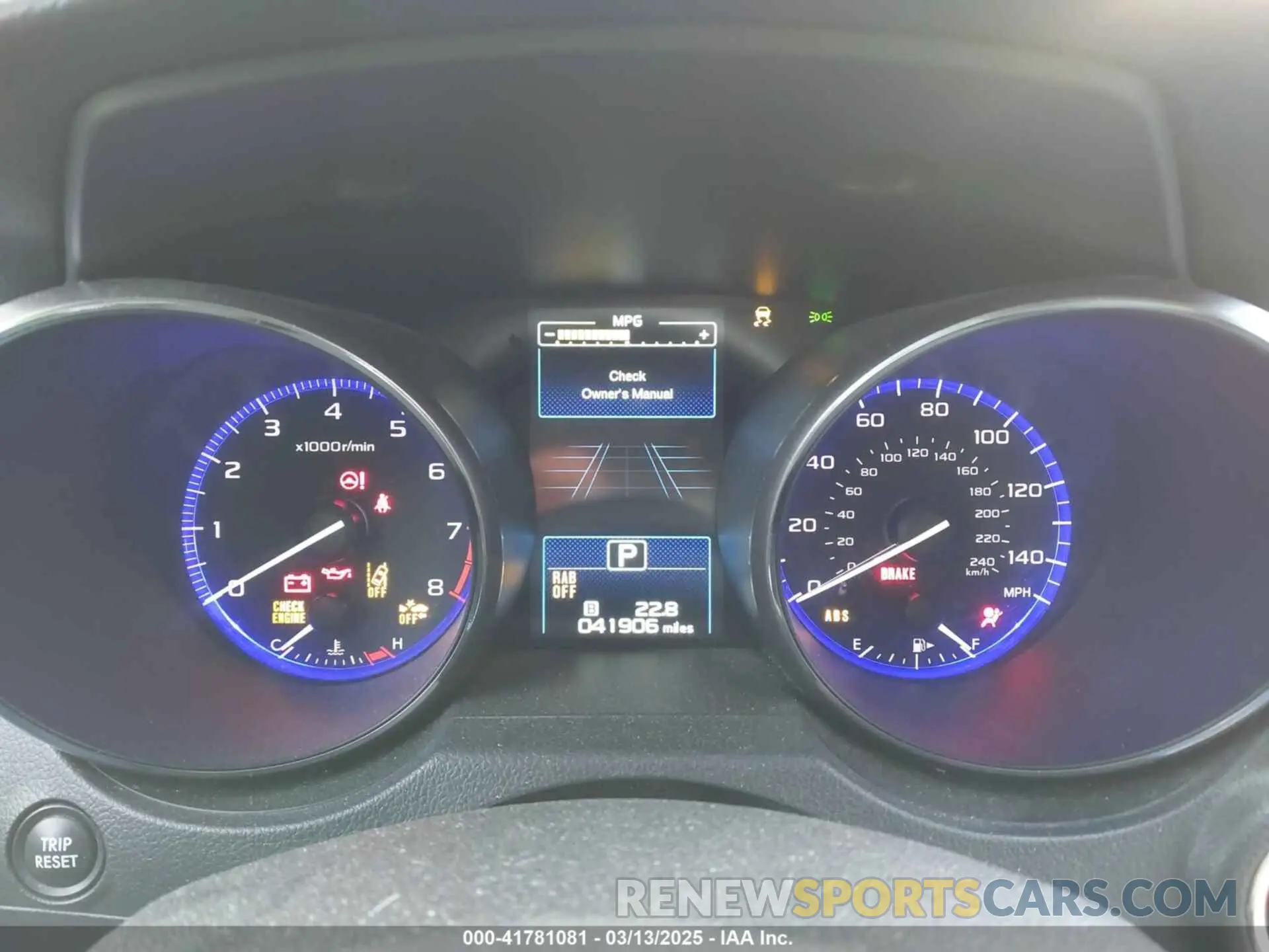 7 fotografías del automóvil dañado 4S4BSANC9K3314884 SUBARU OUTBACK 2019