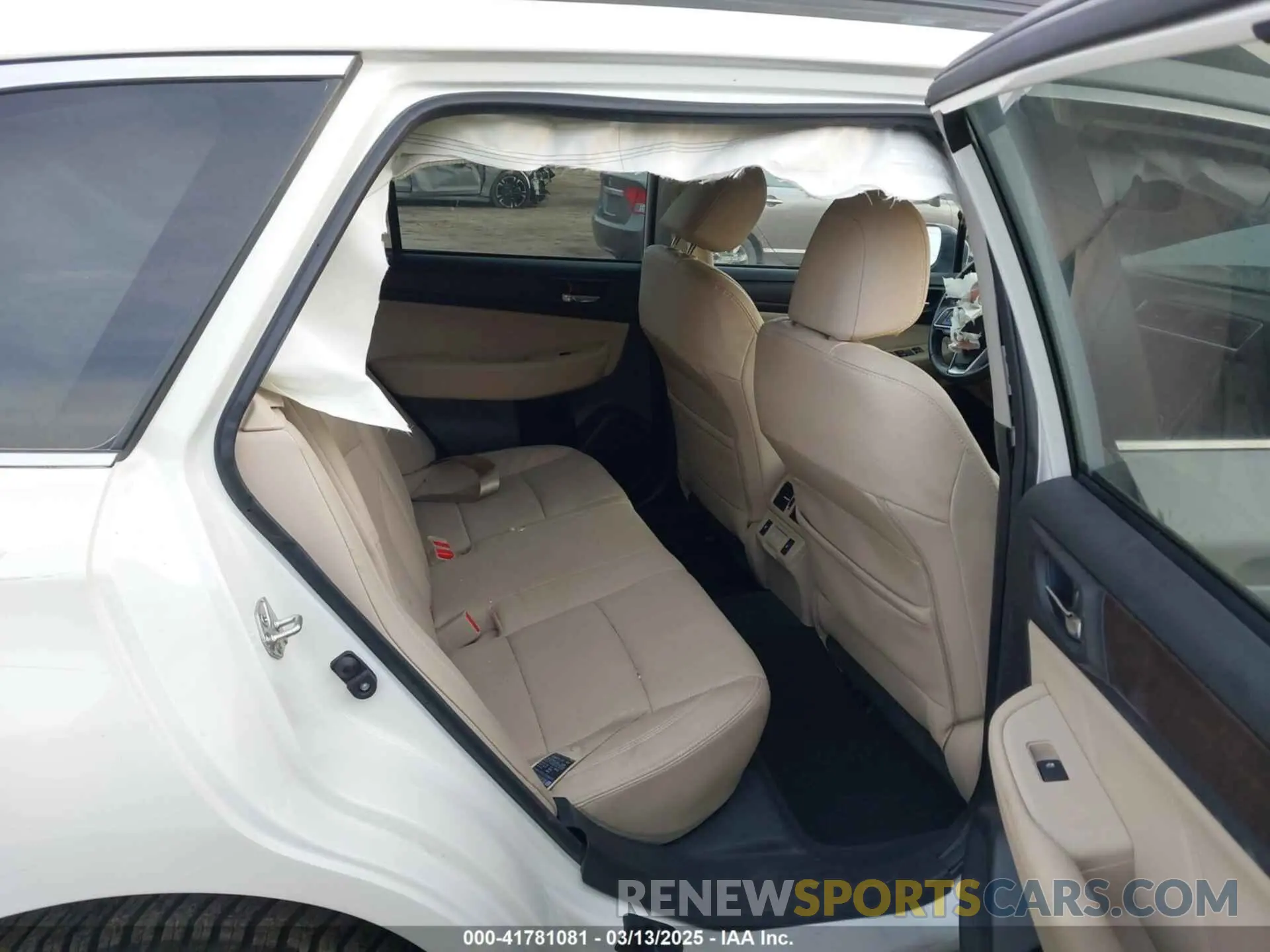 8 fotografías del automóvil dañado 4S4BSANC9K3314884 SUBARU OUTBACK 2019
