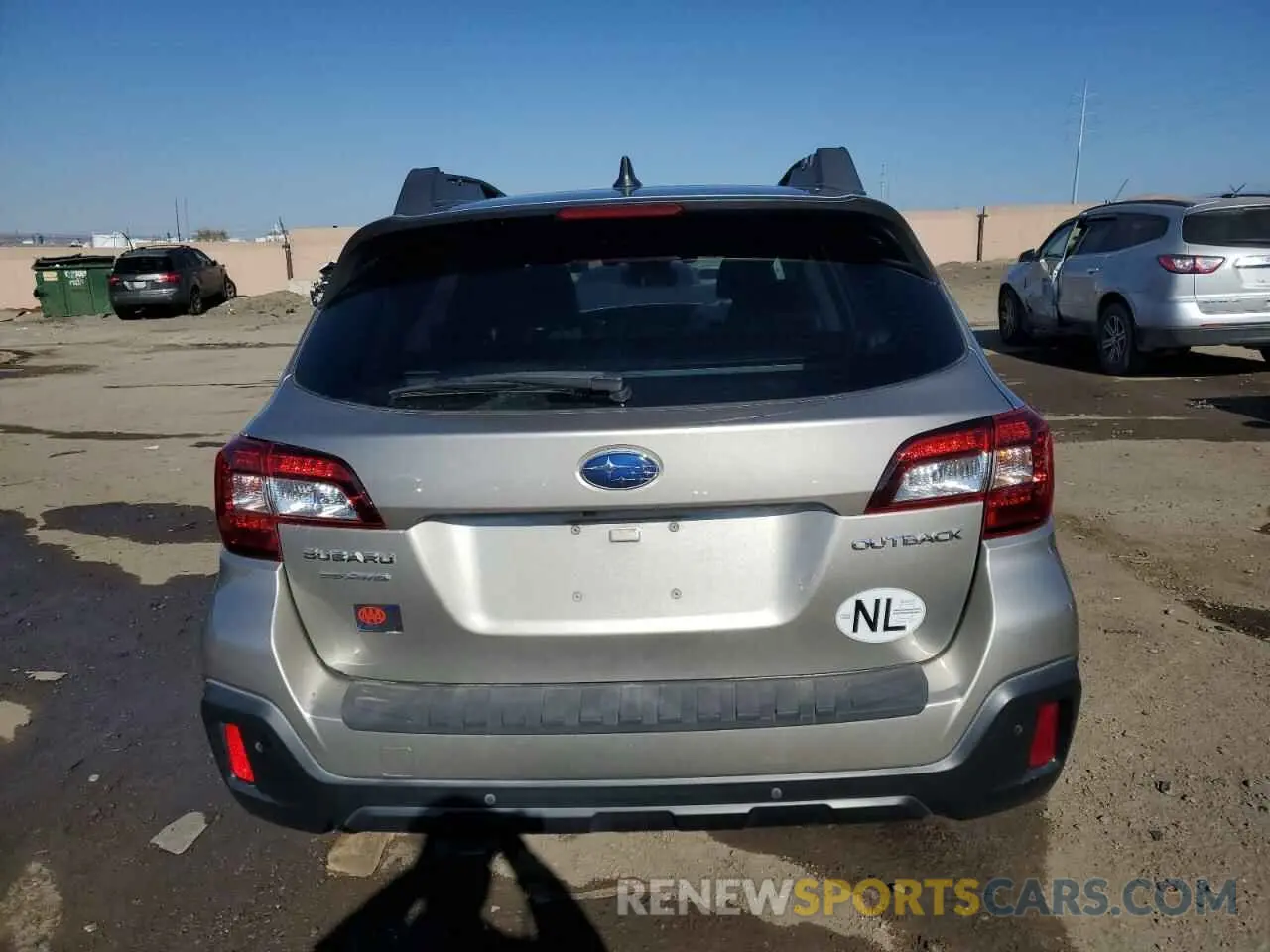 6 fotografías del automóvil dañado 4S4BSANC9K3329921 SUBARU OUTBACK 2019