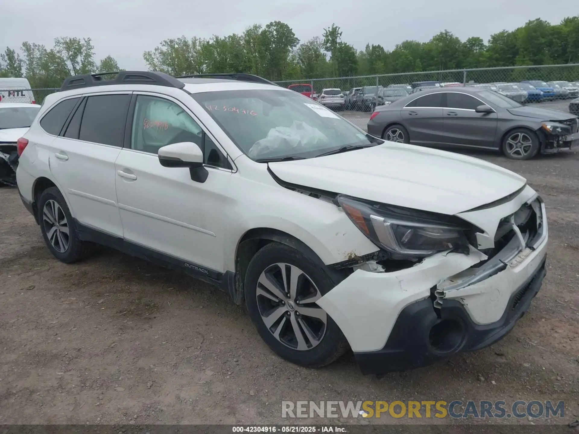 1 fotografías del automóvil dañado 4S4BSANC9K3342474 SUBARU OUTBACK 2019