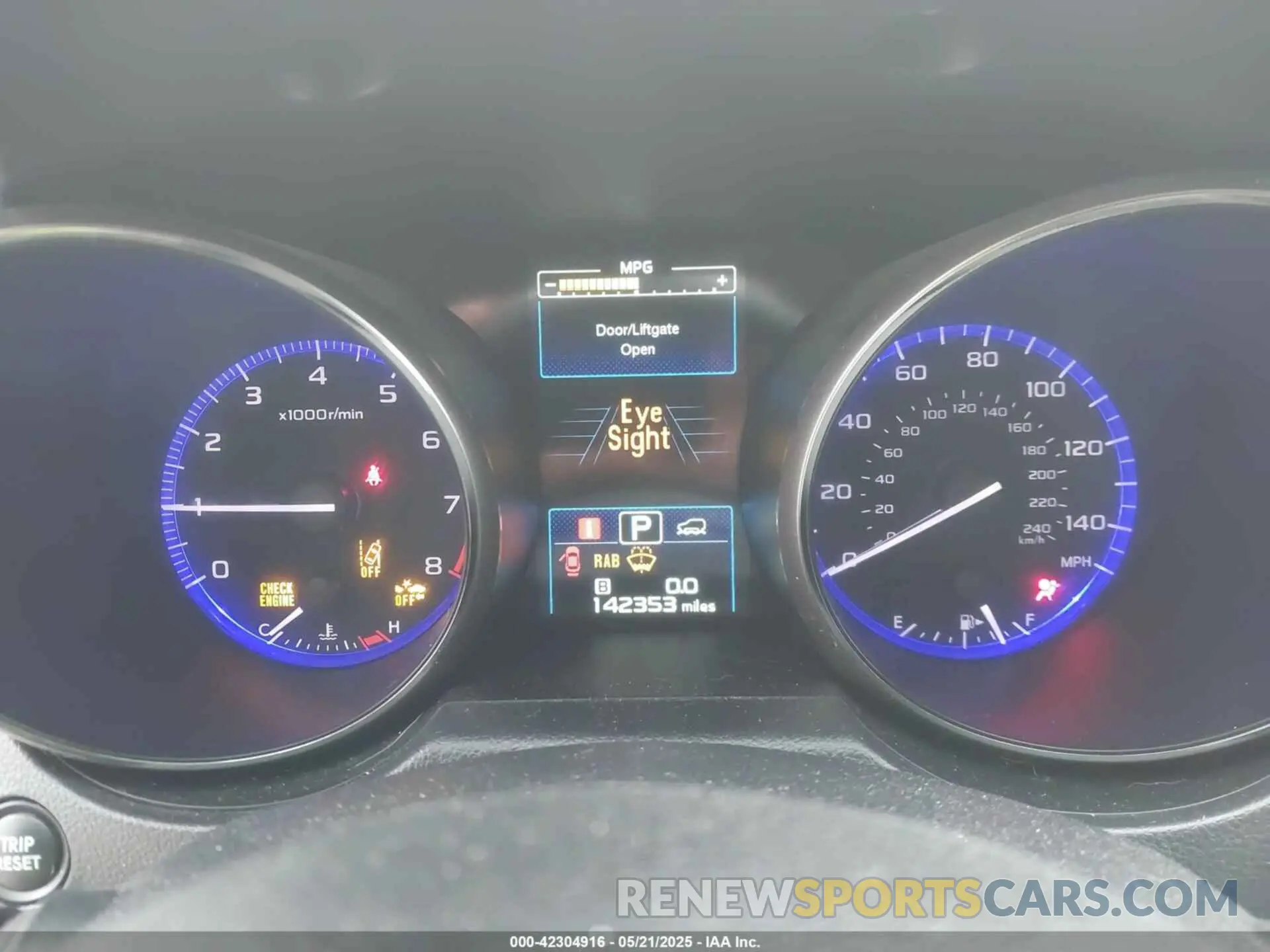 7 fotografías del automóvil dañado 4S4BSANC9K3342474 SUBARU OUTBACK 2019
