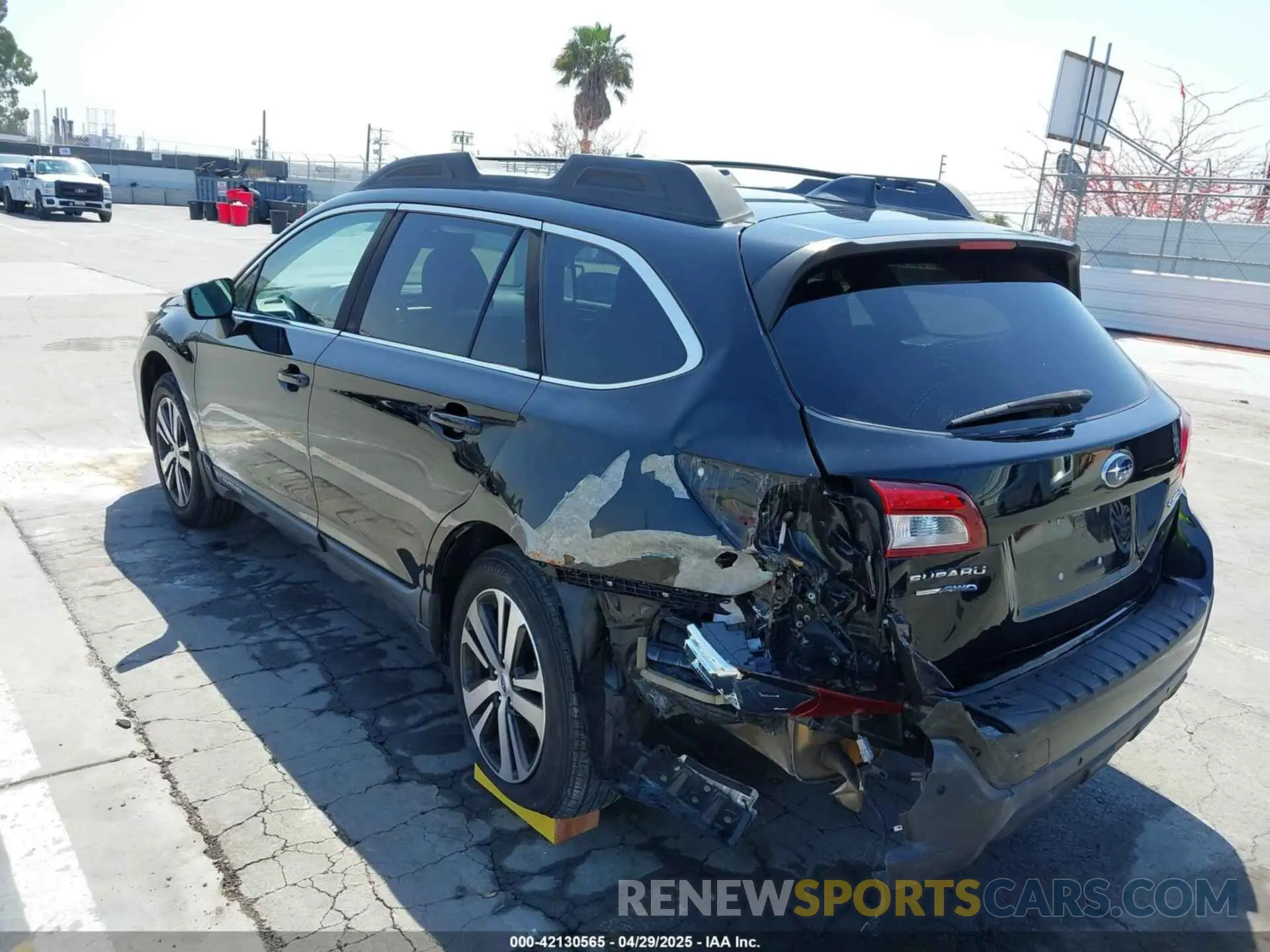 3 fotografías del automóvil dañado 4S4BSANCXK3394728 SUBARU OUTBACK 2019