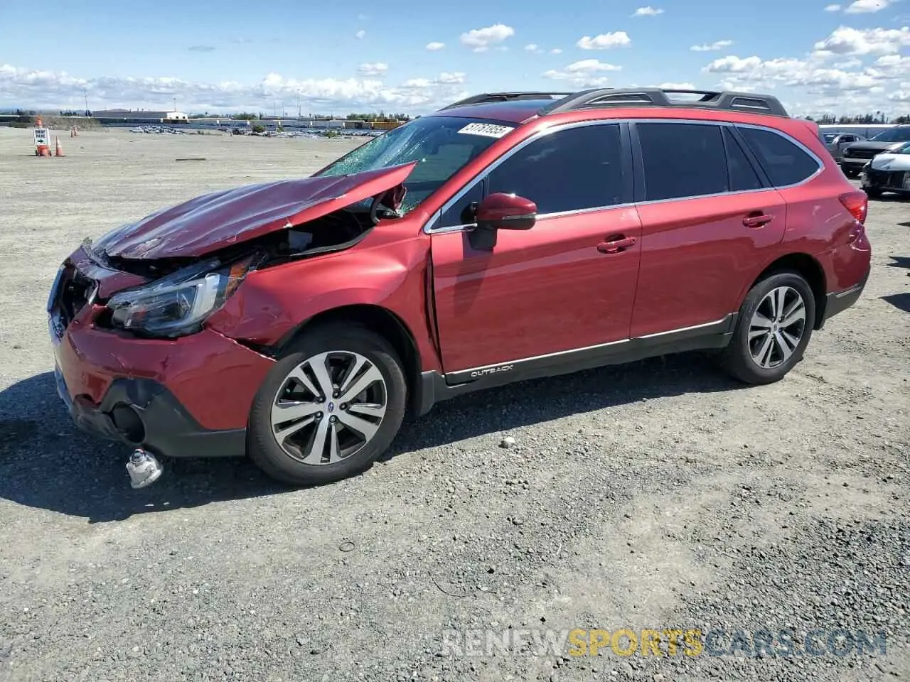 1 fotografías del automóvil dañado 4S4BSANCXK3396107 SUBARU OUTBACK 2019