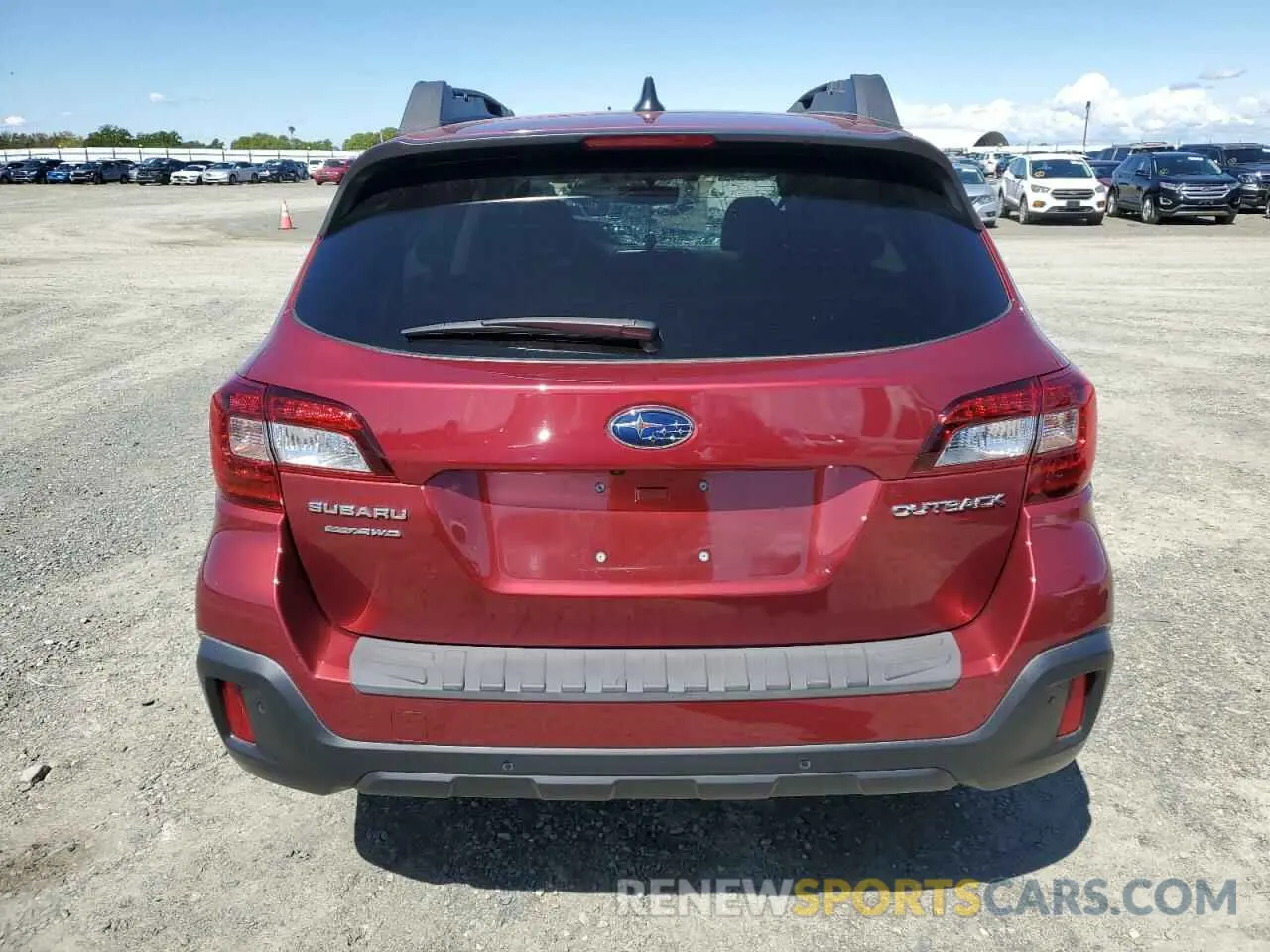 6 fotografías del automóvil dañado 4S4BSANCXK3396107 SUBARU OUTBACK 2019