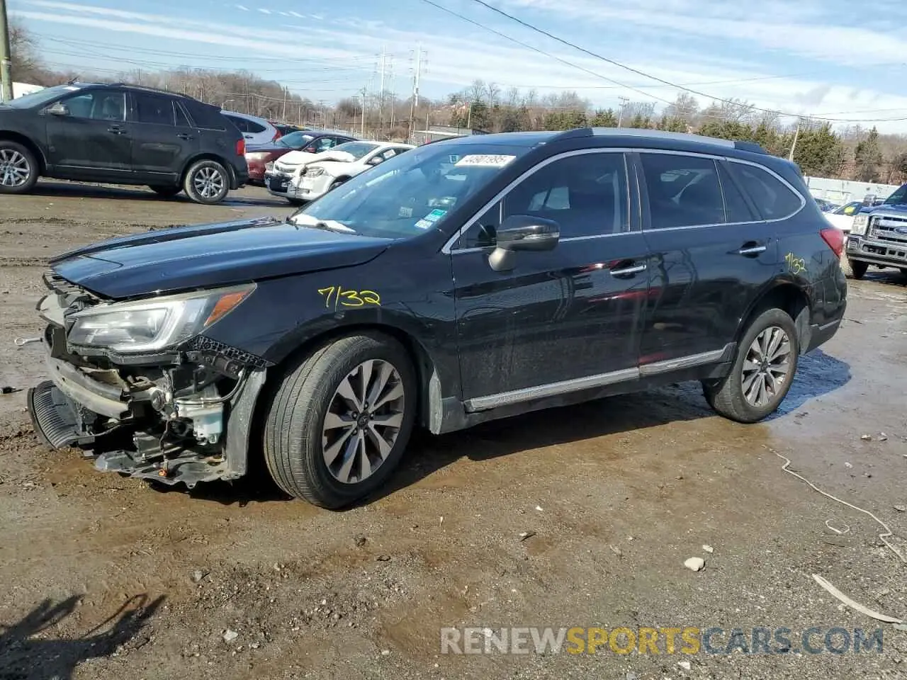 1 fotografías del automóvil dañado 4S4BSATC3K3290861 SUBARU OUTBACK 2019