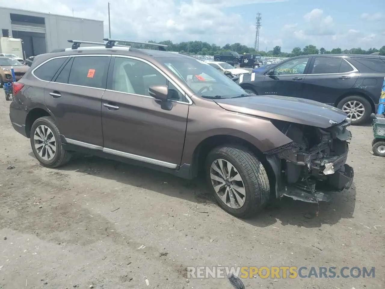 4 fotografías del automóvil dañado 4S4BSATCXK3245917 SUBARU OUTBACK 2019