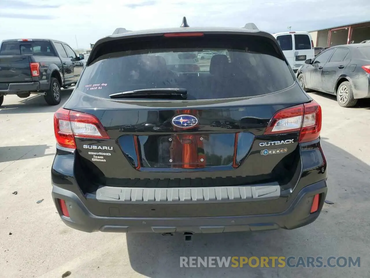 6 fotografías del automóvil dañado 4S4BSATCXK3254181 SUBARU OUTBACK 2019