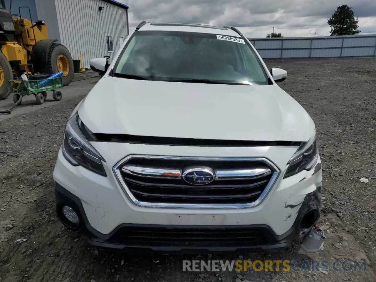 5 fotografías del automóvil dañado 4S4BSATCXK3314279 SUBARU OUTBACK 2019