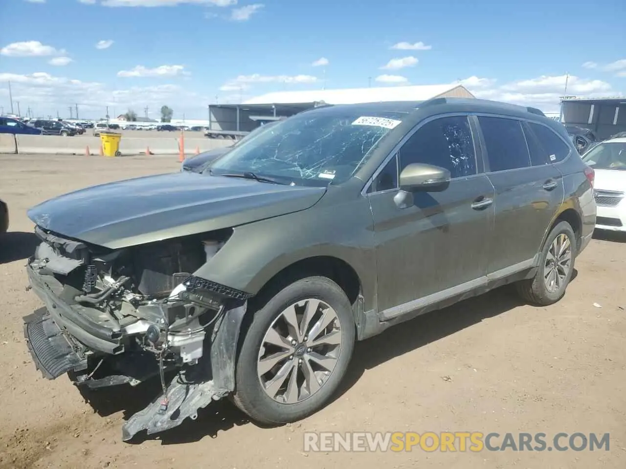 1 fotografías del automóvil dañado 4S4BSATCXK3343961 SUBARU OUTBACK 2019