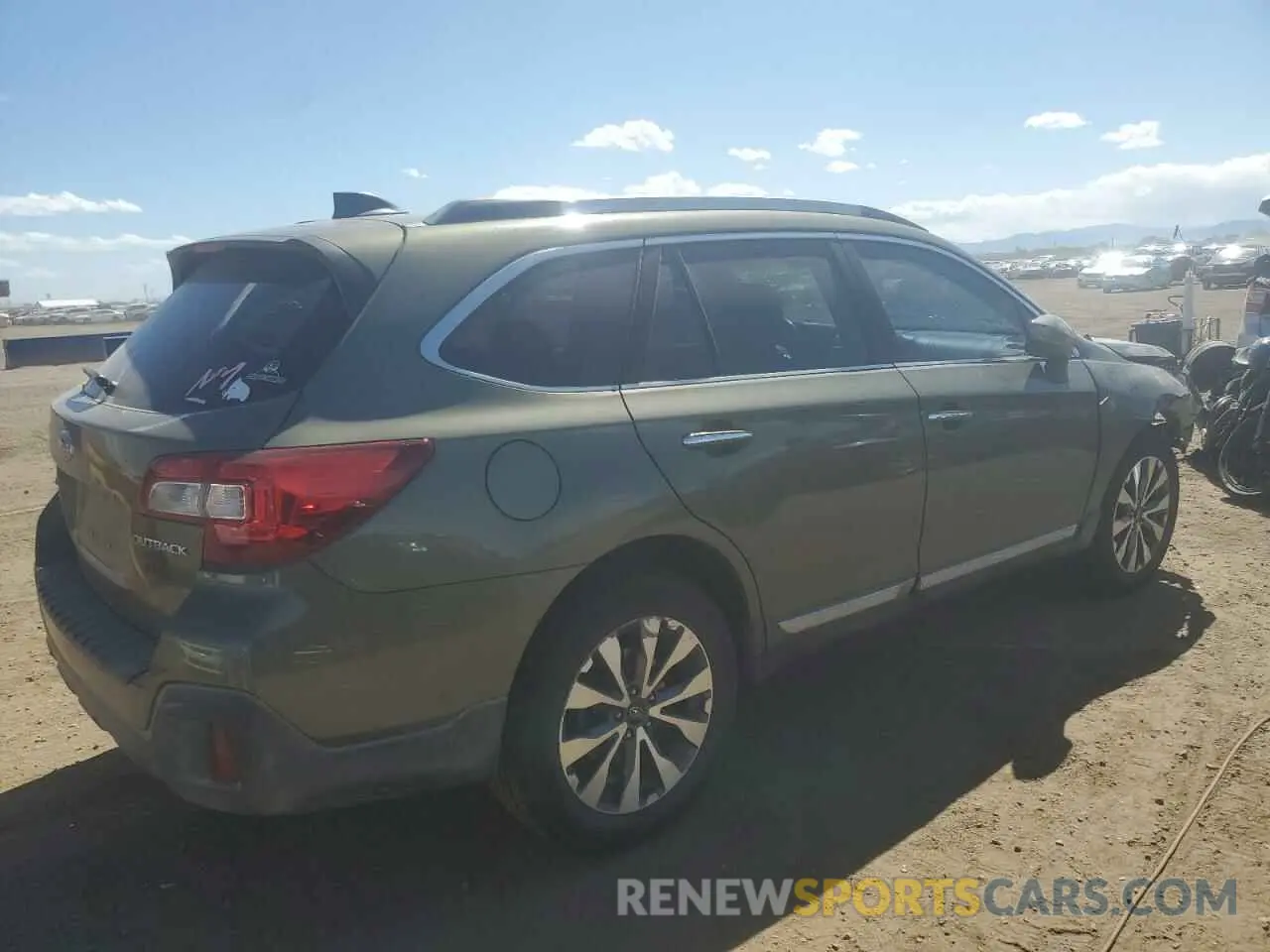 3 fotografías del automóvil dañado 4S4BSATCXK3343961 SUBARU OUTBACK 2019