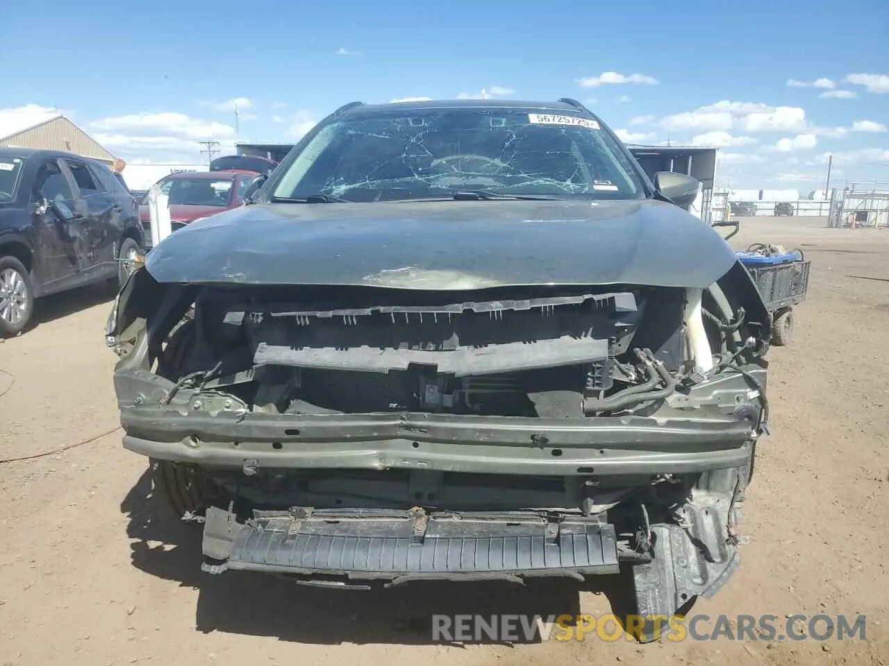 5 fotografías del automóvil dañado 4S4BSATCXK3343961 SUBARU OUTBACK 2019