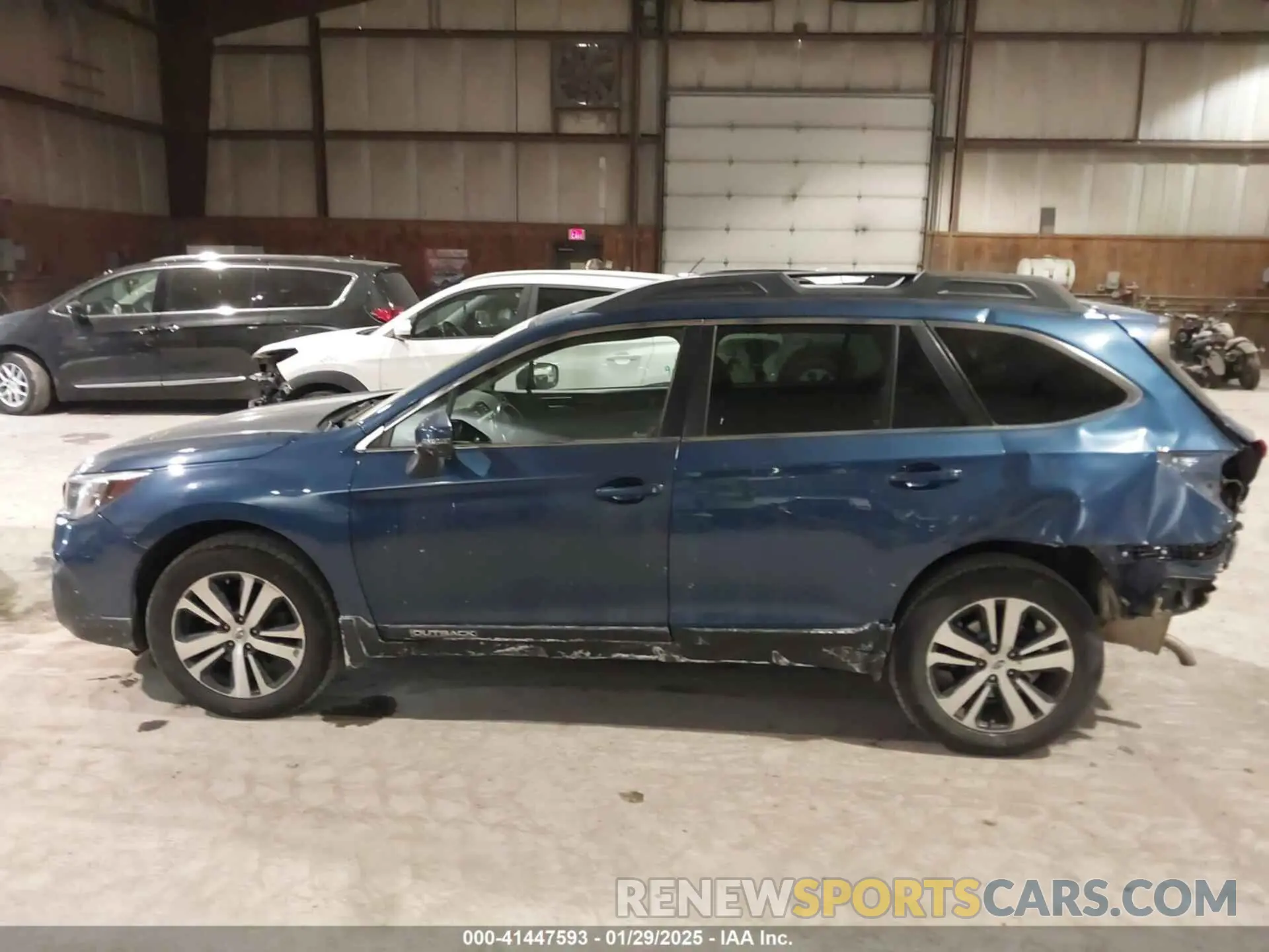 13 fotografías del automóvil dañado 4S4BSENC1K3259712 SUBARU OUTBACK 2019
