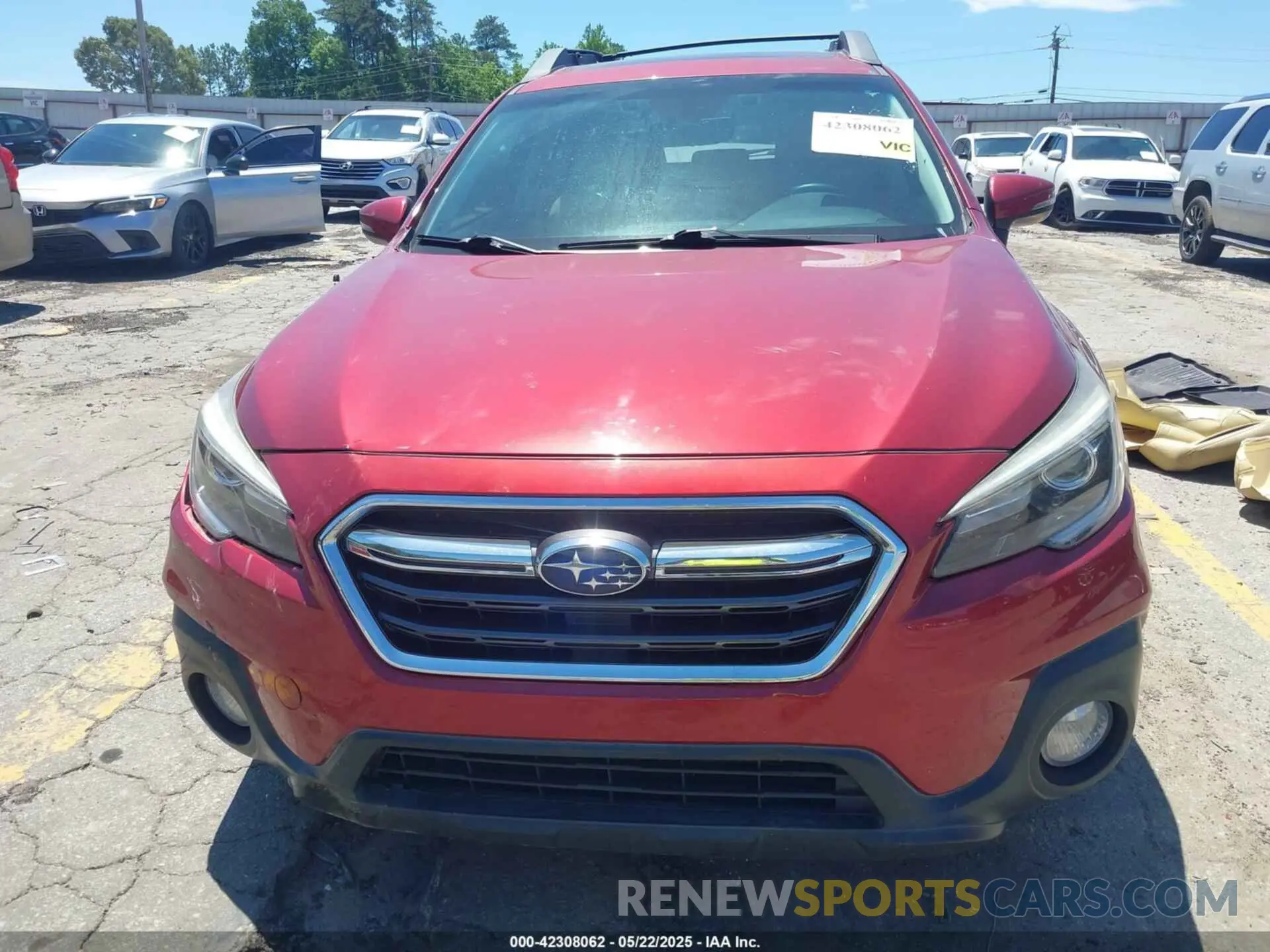 12 fotografías del automóvil dañado 4S4BSENC3K3228364 SUBARU OUTBACK 2019