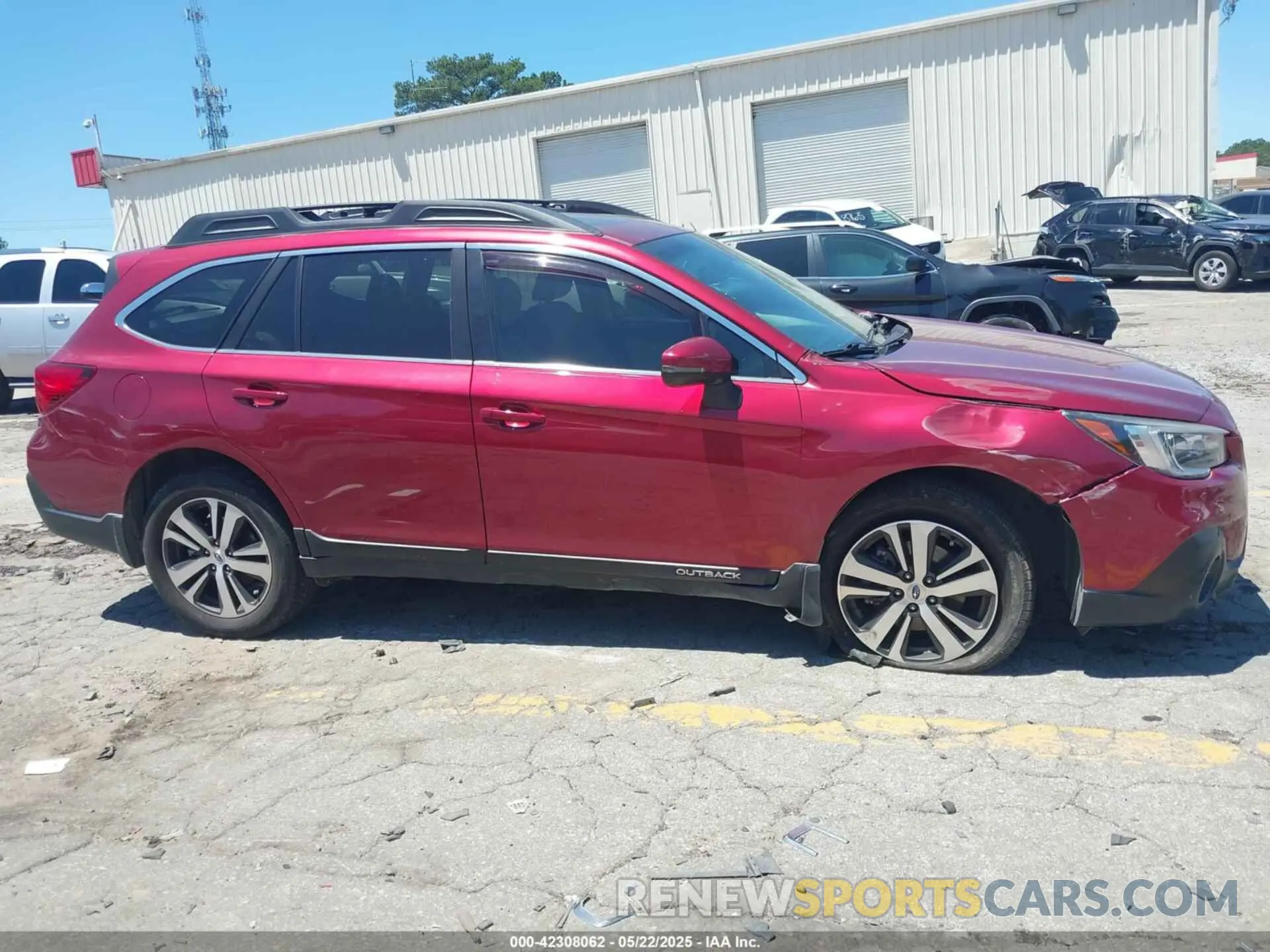 13 fotografías del automóvil dañado 4S4BSENC3K3228364 SUBARU OUTBACK 2019