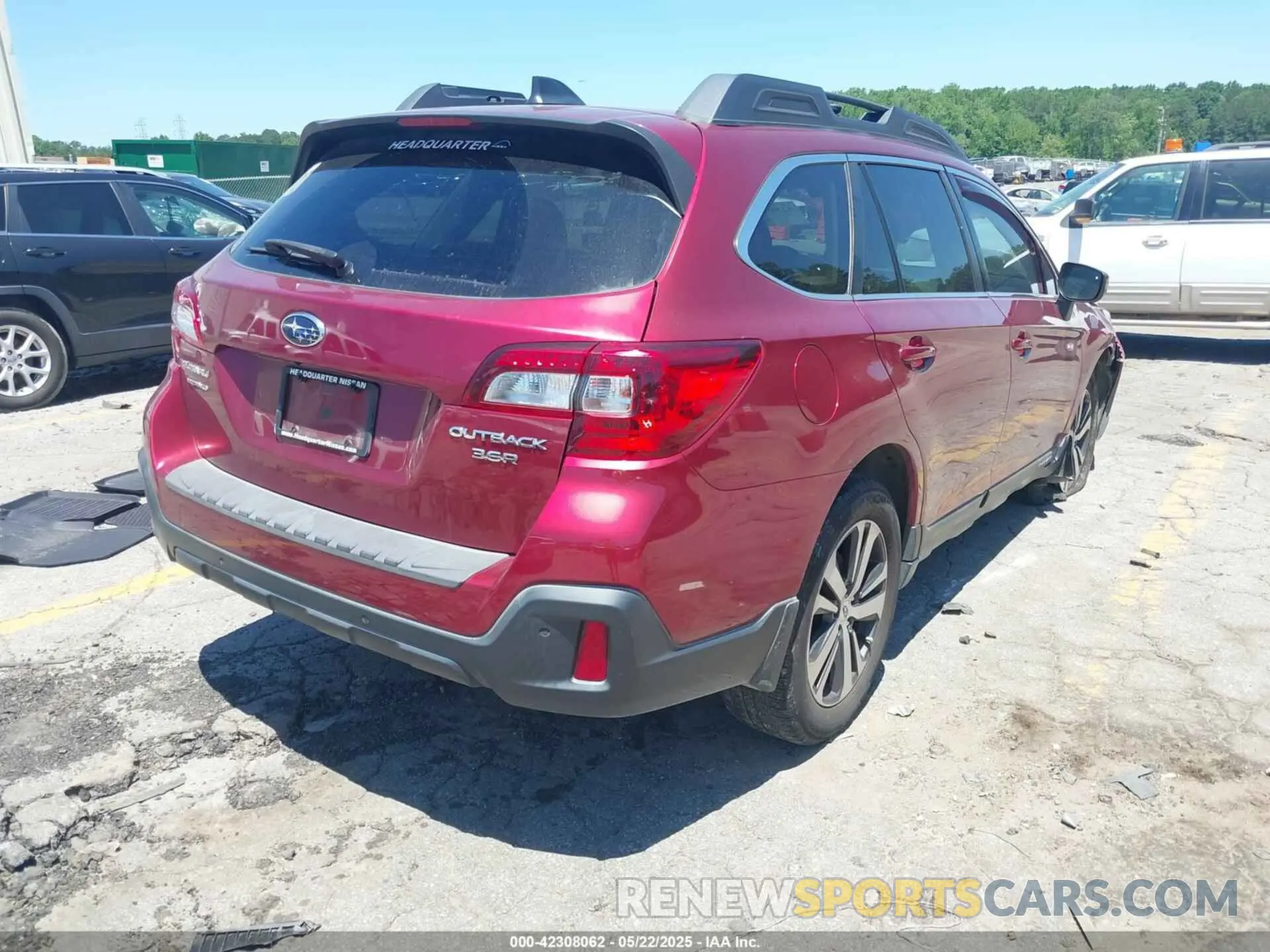 4 fotografías del automóvil dañado 4S4BSENC3K3228364 SUBARU OUTBACK 2019
