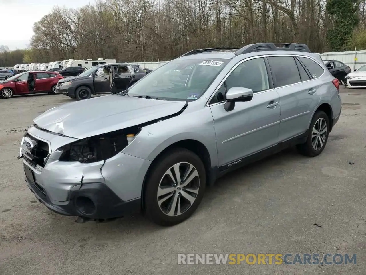 1 fotografías del automóvil dañado 4S4BSENC3K3336239 SUBARU OUTBACK 2019