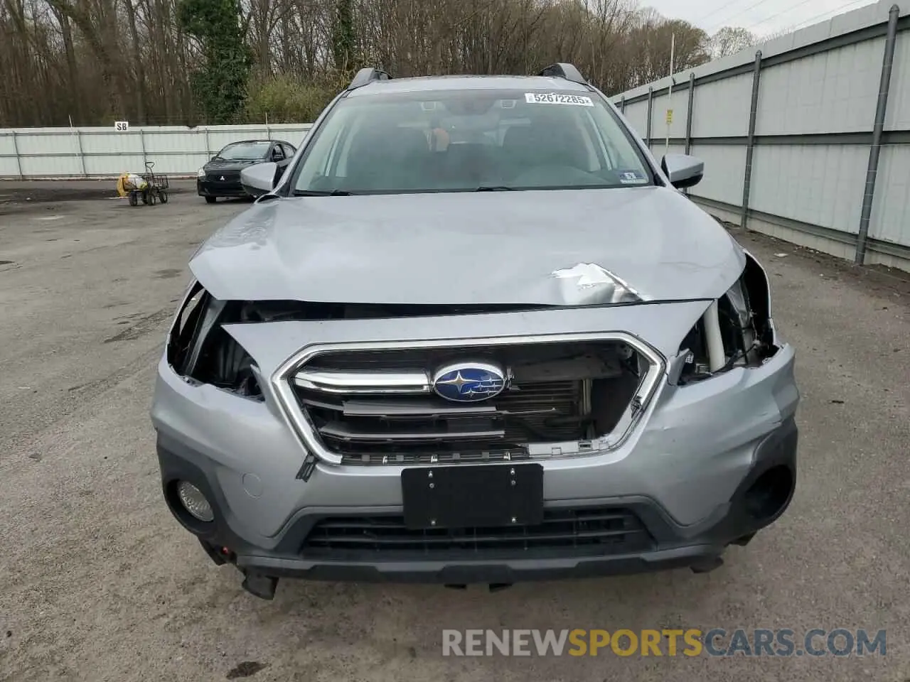 5 fotografías del automóvil dañado 4S4BSENC3K3336239 SUBARU OUTBACK 2019