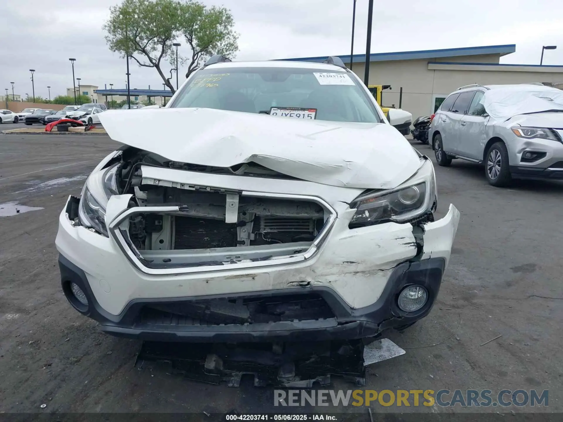 12 fotografías del automóvil dañado 4S4BSENC4K3278965 SUBARU OUTBACK 2019