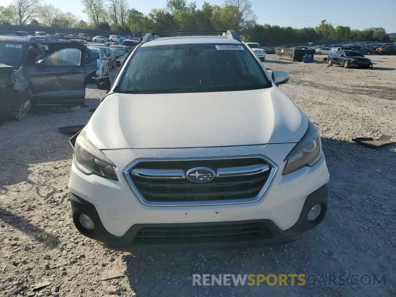 5 fotografías del automóvil dañado 4S4BSENC5K3252276 SUBARU OUTBACK 2019