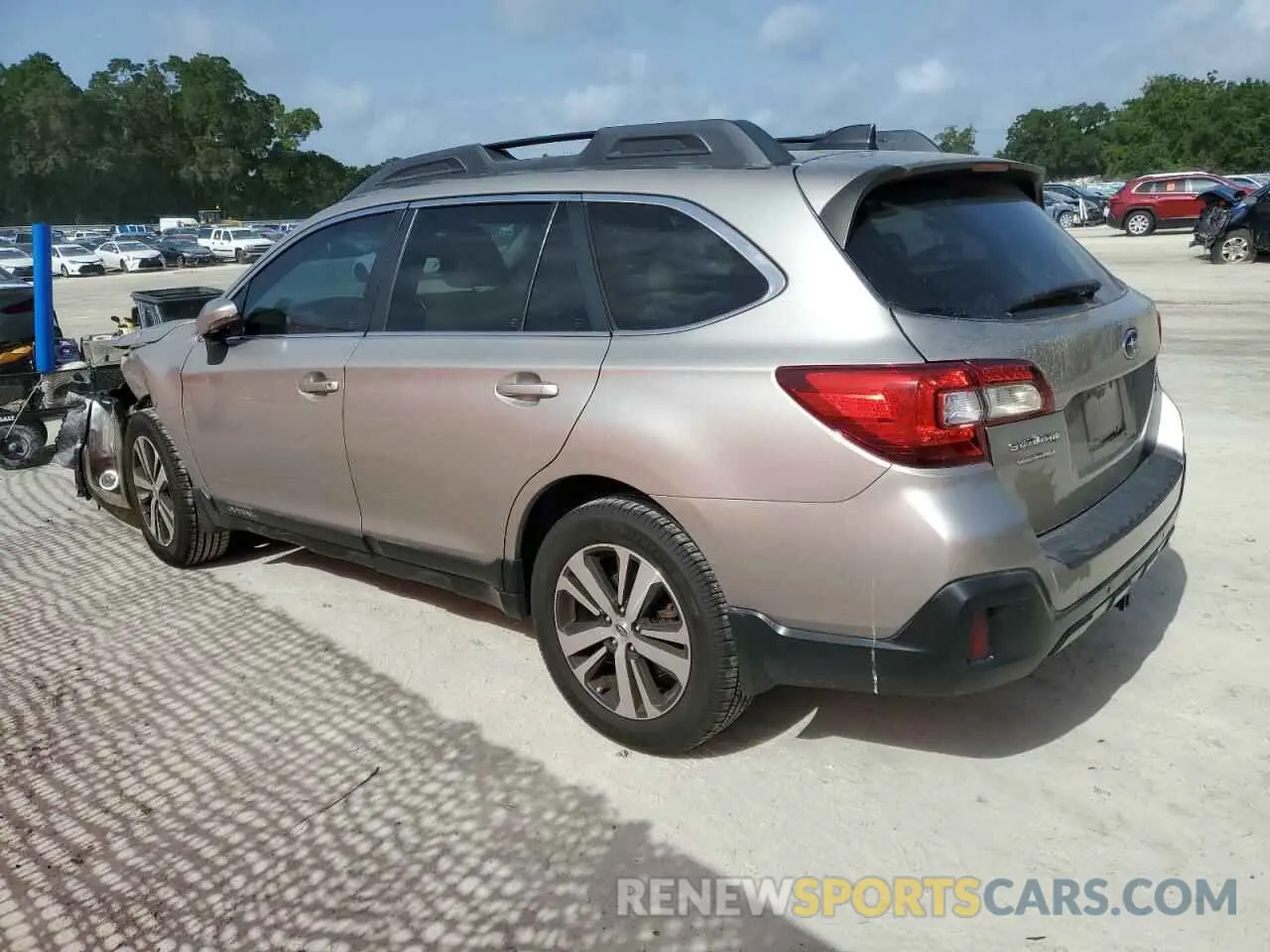 2 fotografías del automóvil dañado 4S4BSENC7K3283190 SUBARU OUTBACK 2019