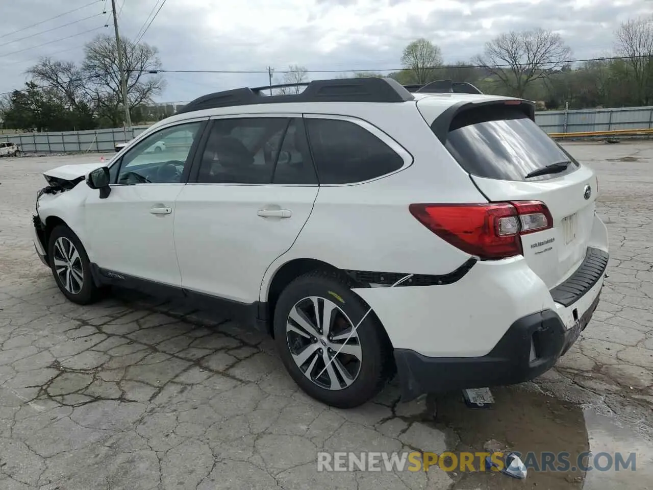 2 fotografías del automóvil dañado 4S4BSENC7K3388635 SUBARU OUTBACK 2019