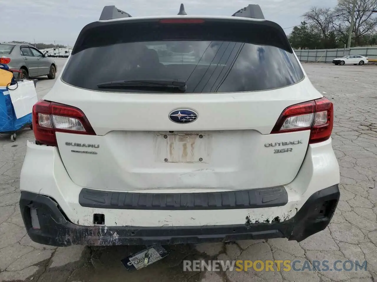 6 fotografías del automóvil dañado 4S4BSENC7K3388635 SUBARU OUTBACK 2019