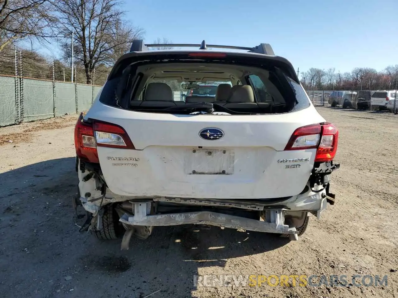 6 fotografías del automóvil dañado 4S4BSENC8K3214735 SUBARU OUTBACK 2019