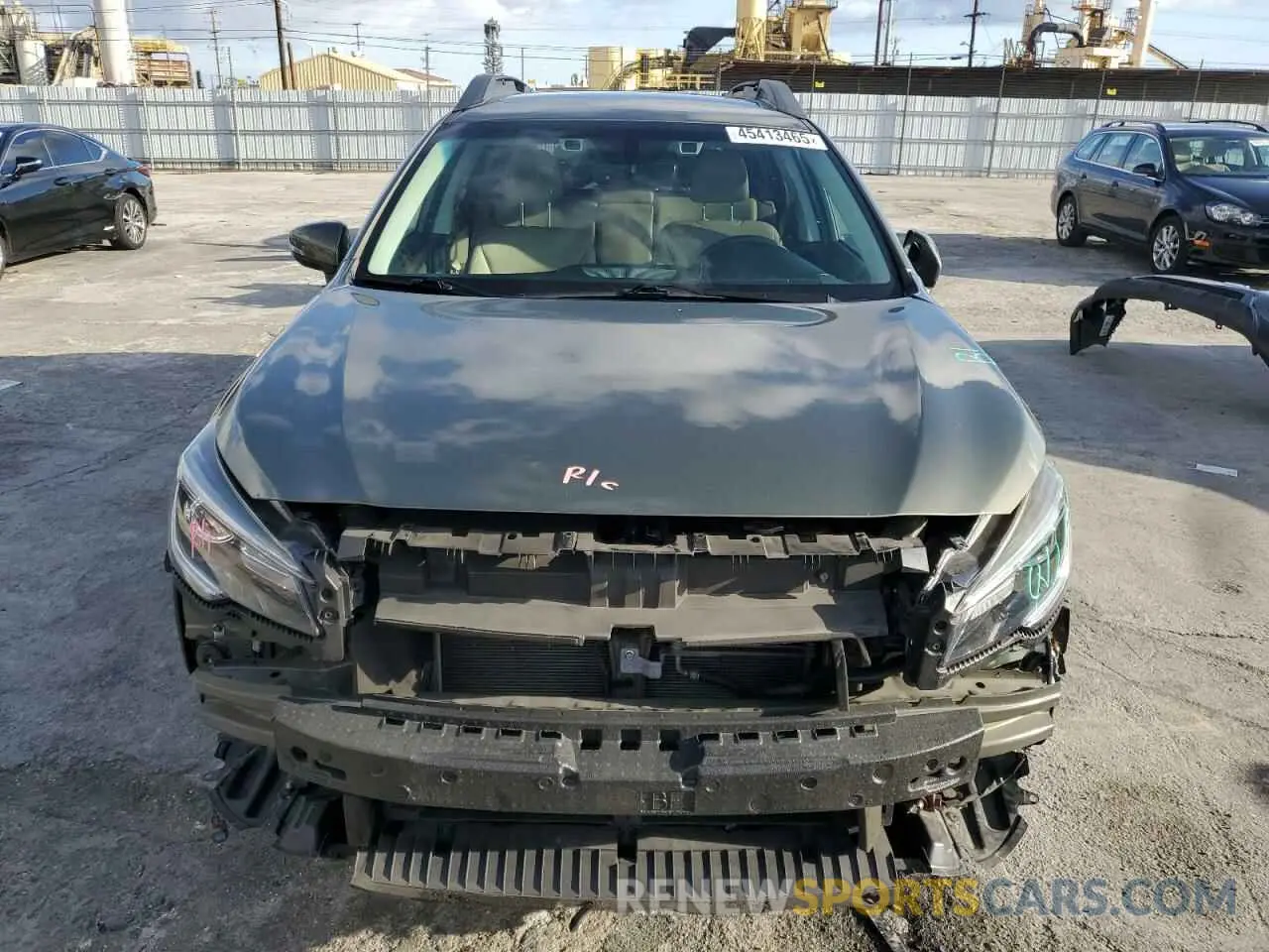 5 fotografías del automóvil dañado 4S4BSENC8K3238372 SUBARU OUTBACK 2019