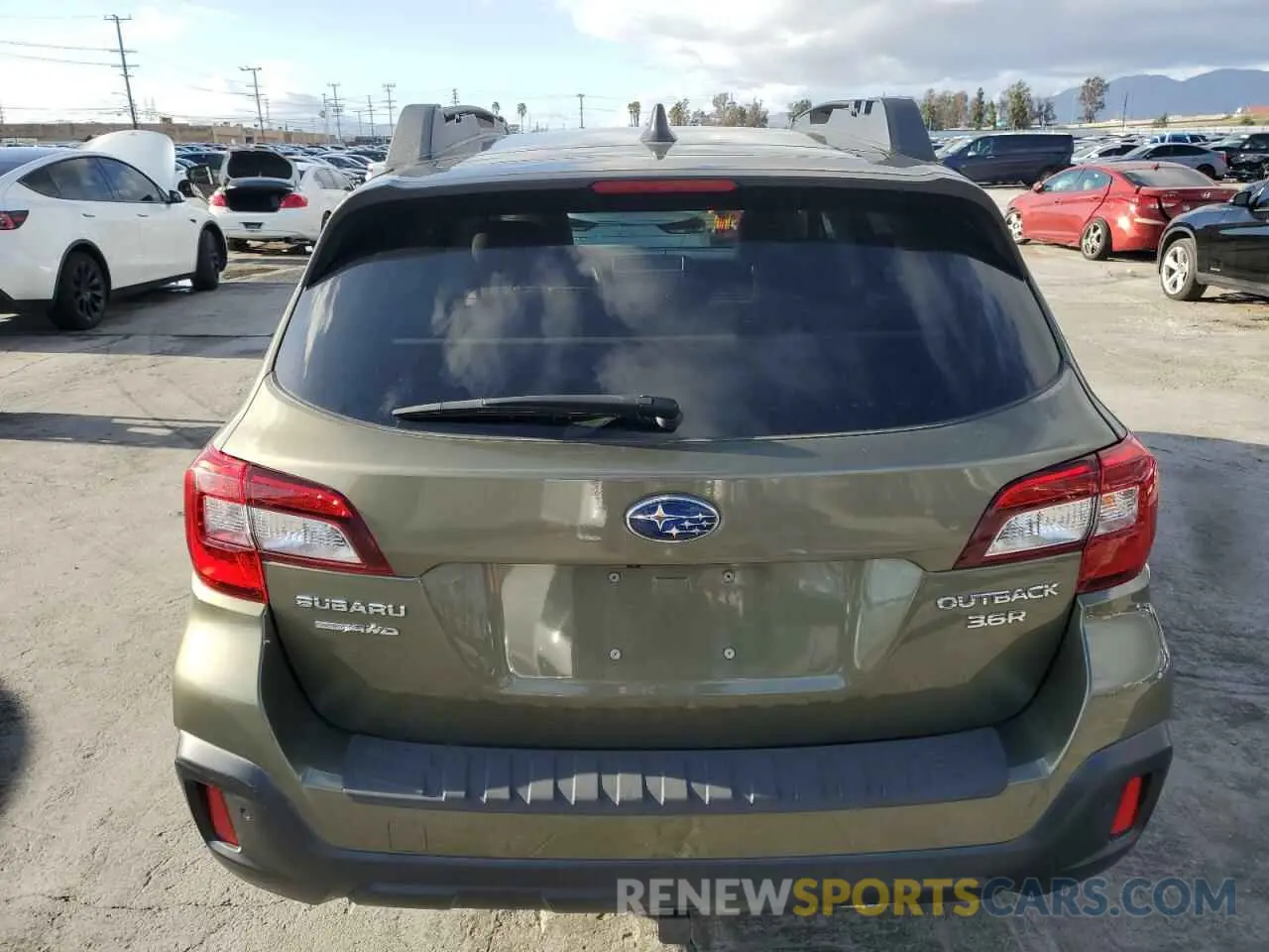 6 fotografías del automóvil dañado 4S4BSENC8K3238372 SUBARU OUTBACK 2019