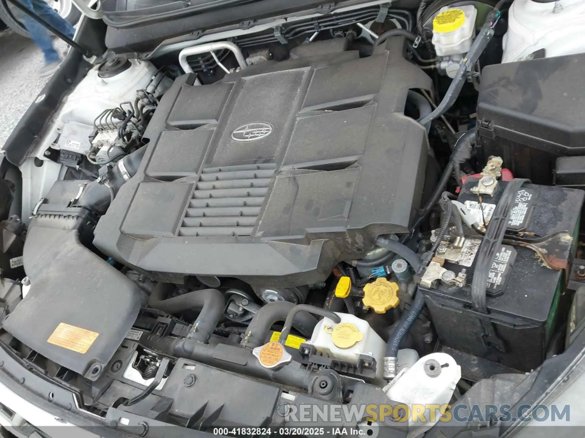 10 fotografías del automóvil dañado 4S4BSENC8K3319369 SUBARU OUTBACK 2019