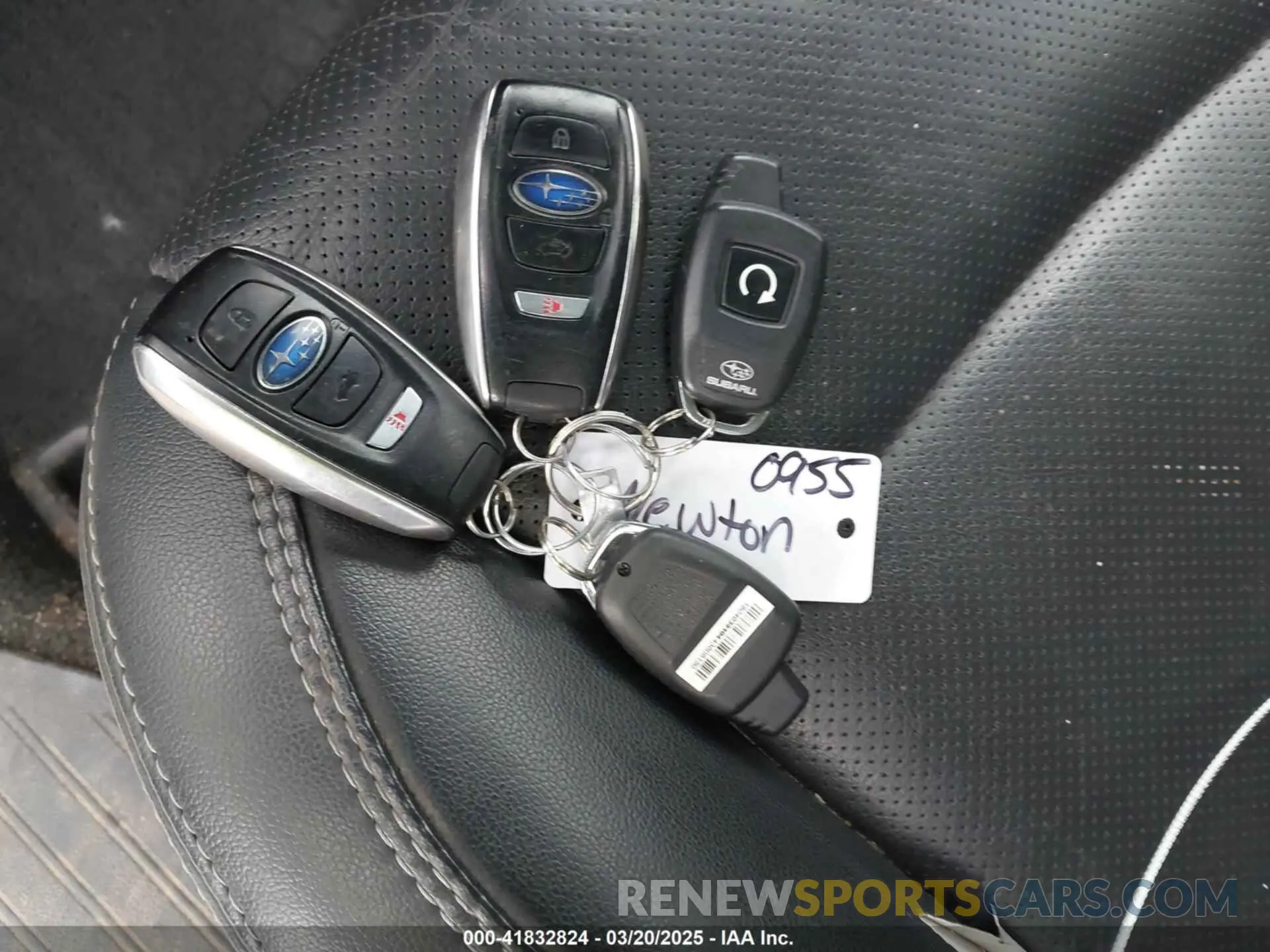11 fotografías del automóvil dañado 4S4BSENC8K3319369 SUBARU OUTBACK 2019