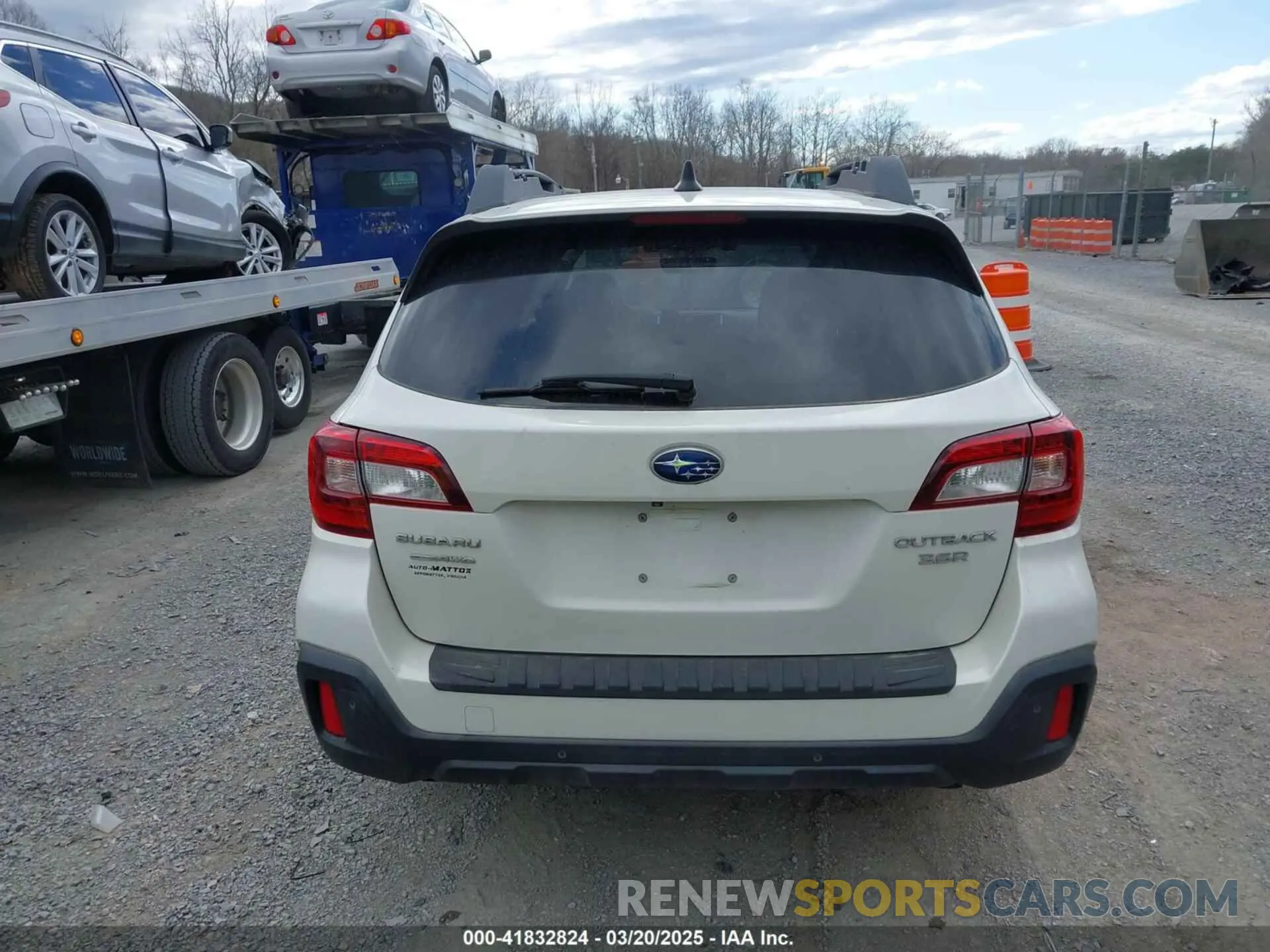 16 fotografías del automóvil dañado 4S4BSENC8K3319369 SUBARU OUTBACK 2019