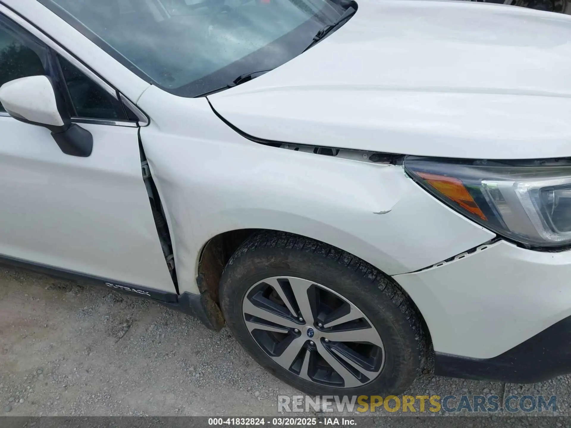 17 fotografías del automóvil dañado 4S4BSENC8K3319369 SUBARU OUTBACK 2019