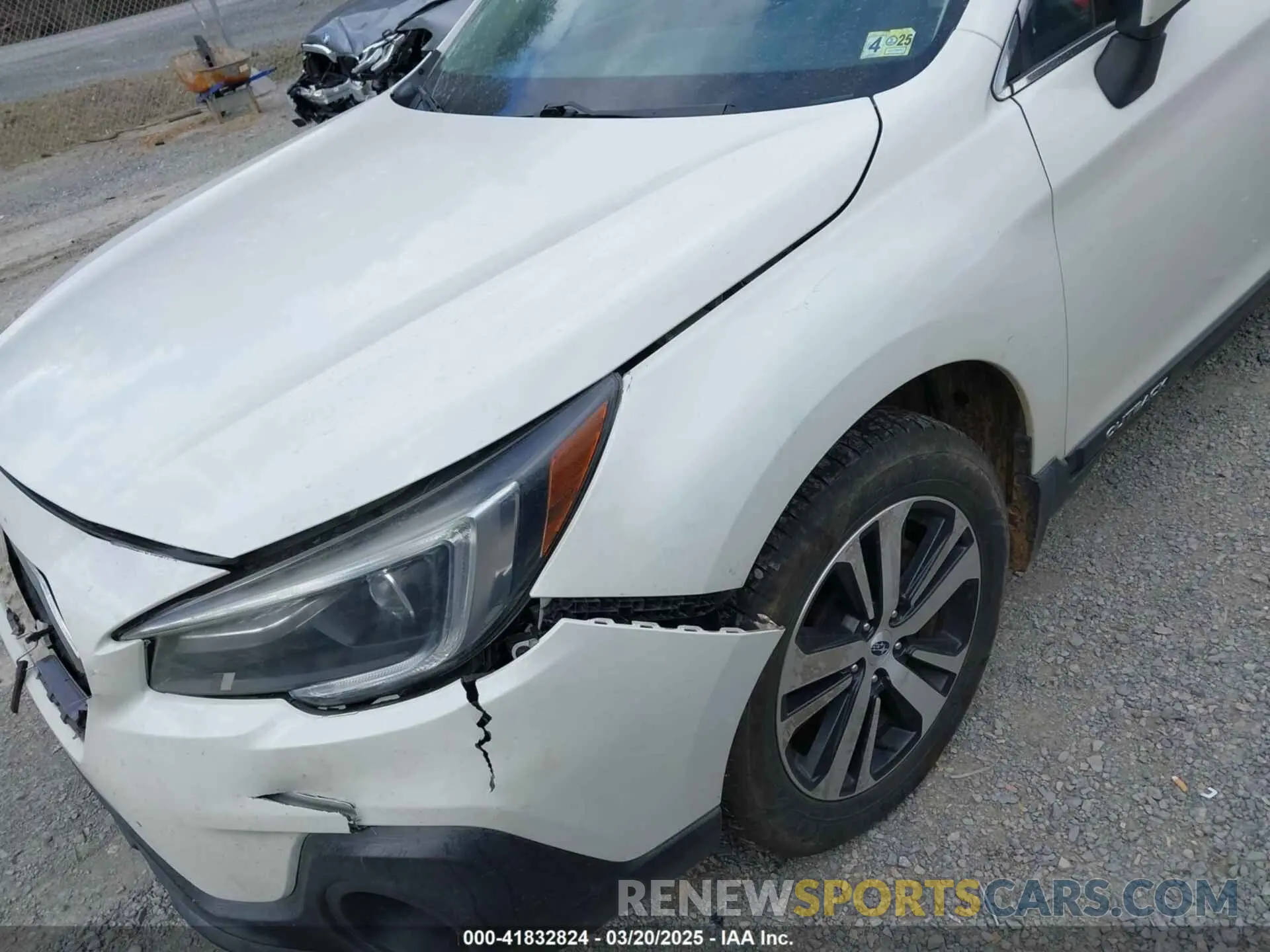 18 fotografías del automóvil dañado 4S4BSENC8K3319369 SUBARU OUTBACK 2019