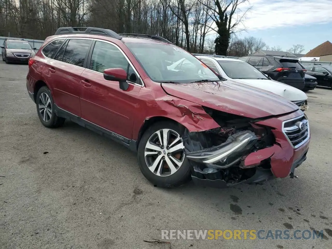 4 fotografías del automóvil dañado 4S4BSENC9K3332020 SUBARU OUTBACK 2019