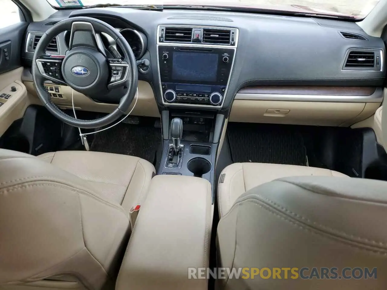 8 fotografías del automóvil dañado 4S4BSENC9K3332020 SUBARU OUTBACK 2019