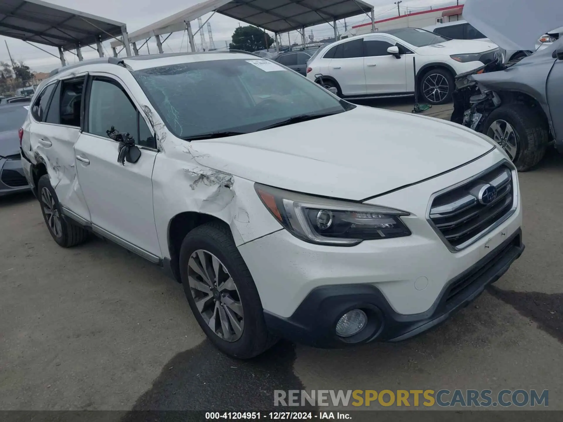 1 fotografías del automóvil dañado 4S4BSETC2K3323307 SUBARU OUTBACK 2019