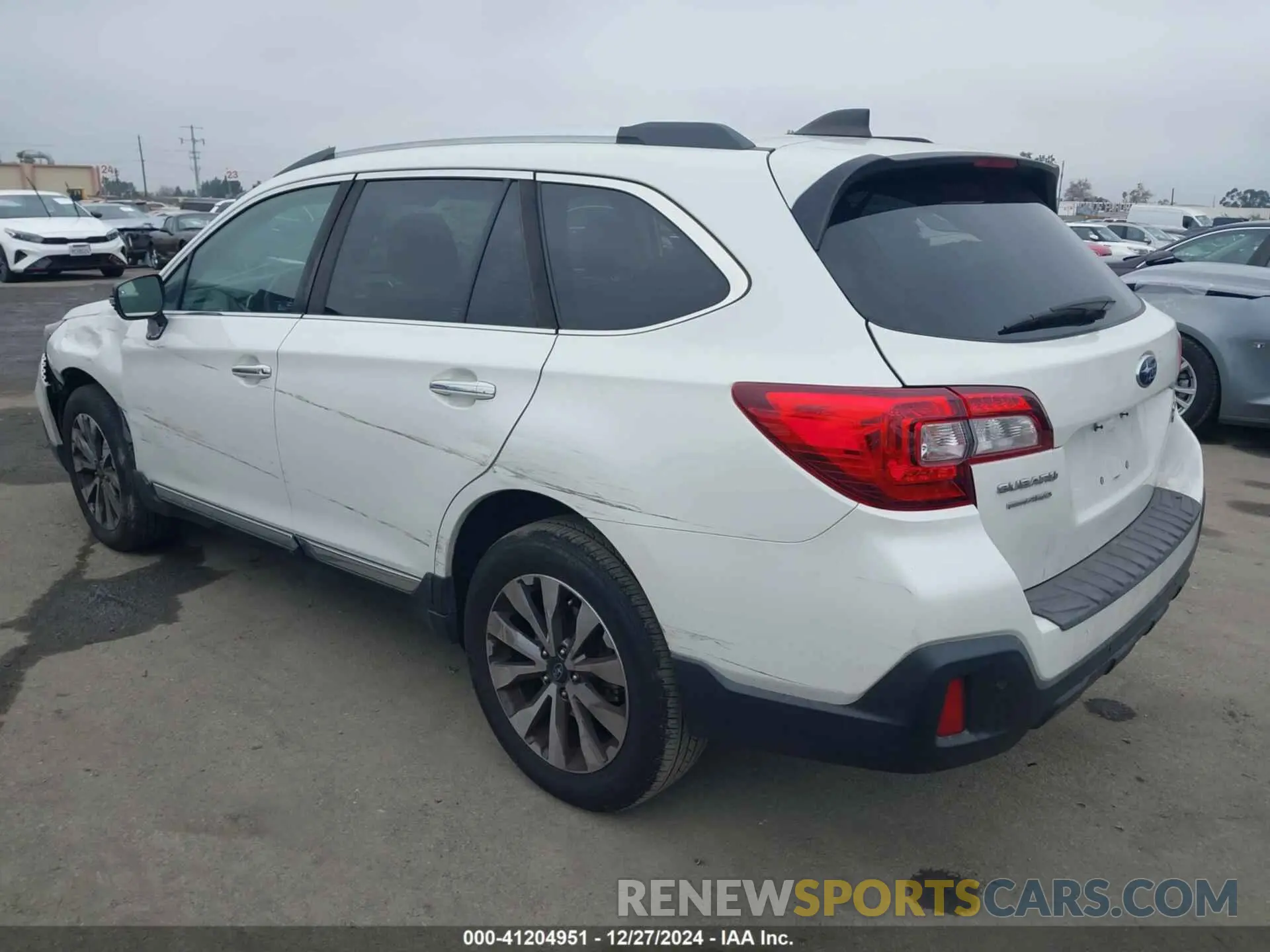 3 fotografías del automóvil dañado 4S4BSETC2K3323307 SUBARU OUTBACK 2019