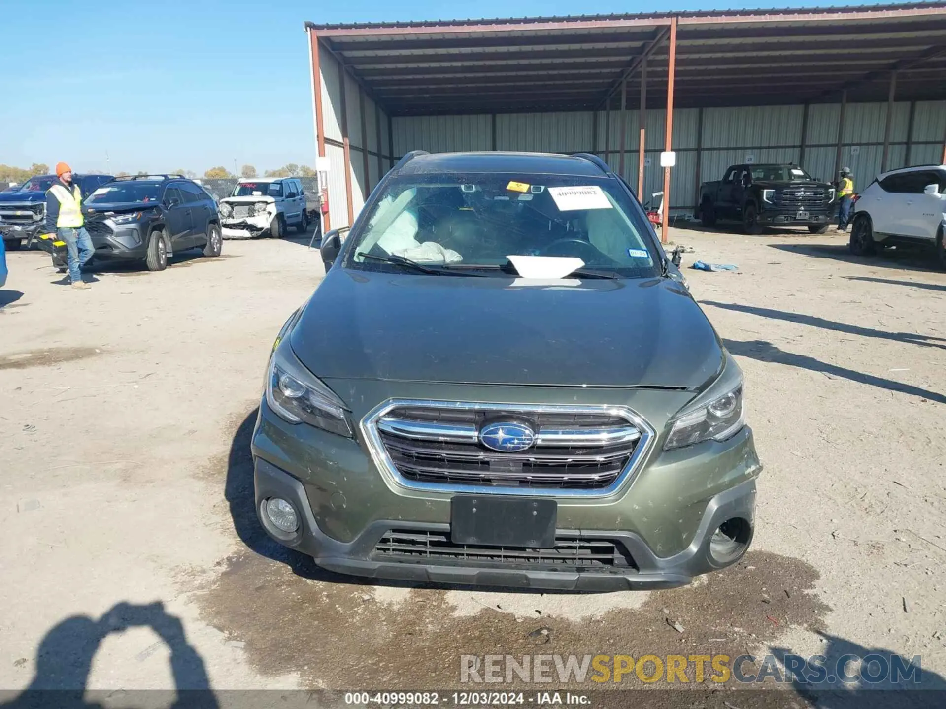 11 fotografías del automóvil dañado 4S4BSETC5K3243645 SUBARU OUTBACK 2019