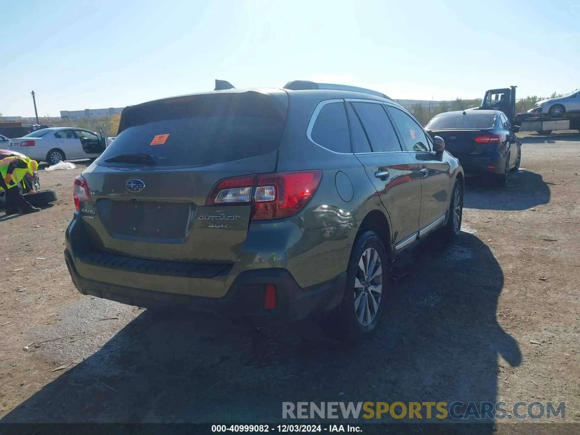3 fotografías del automóvil dañado 4S4BSETC5K3243645 SUBARU OUTBACK 2019