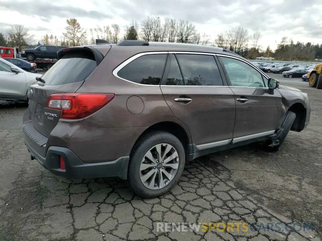 3 fotografías del automóvil dañado 4S4BSETC9K3390678 SUBARU OUTBACK 2019
