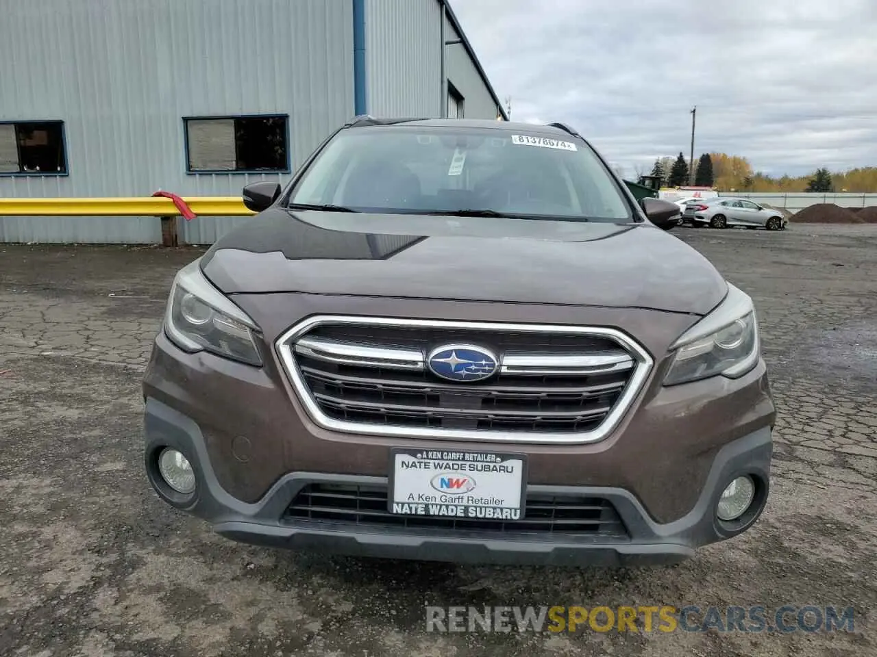 5 fotografías del automóvil dañado 4S4BSETC9K3390678 SUBARU OUTBACK 2019