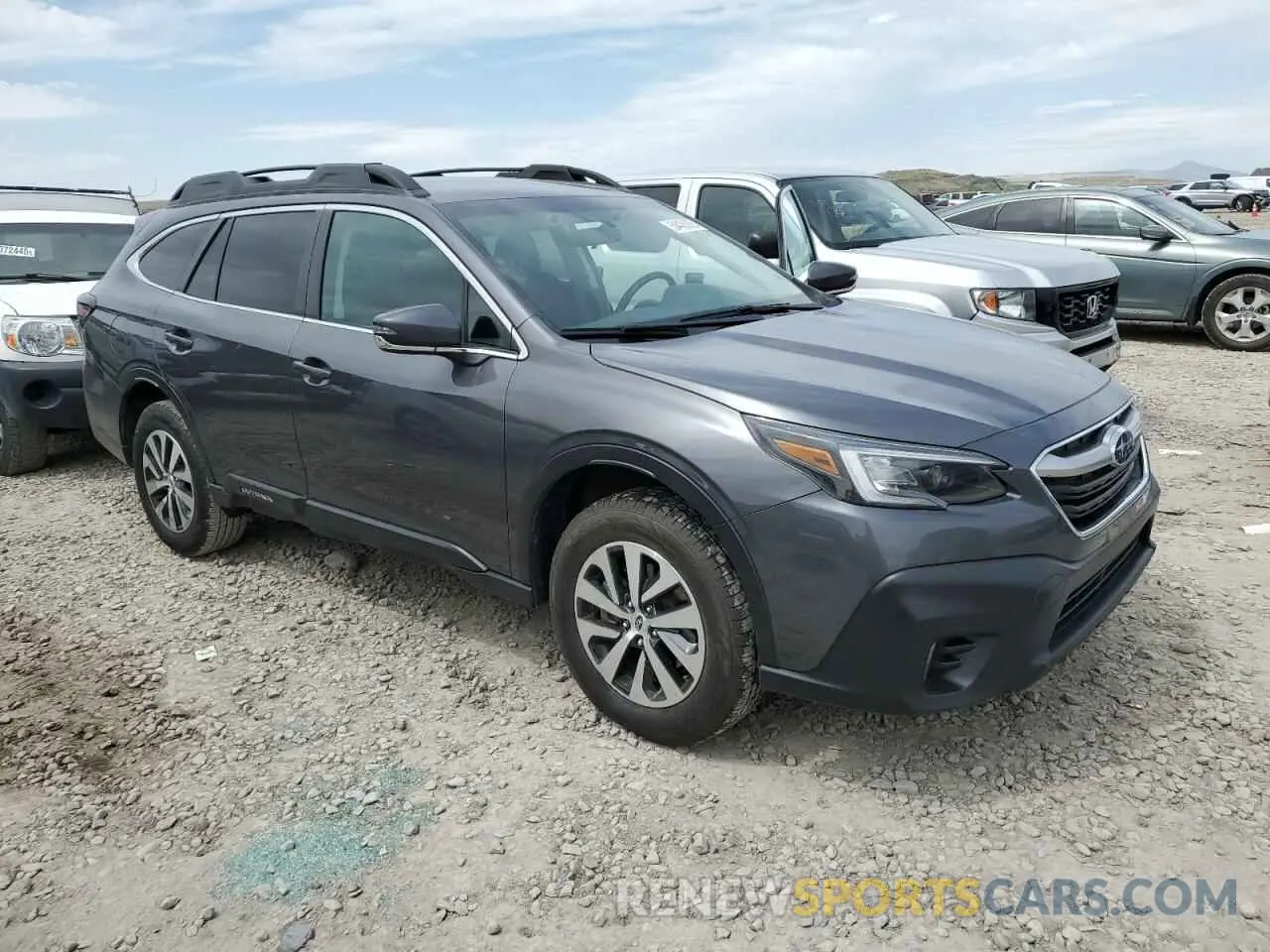 4 fotografías del automóvil dañado 4S4BTACC0L3270033 SUBARU OUTBACK 2020