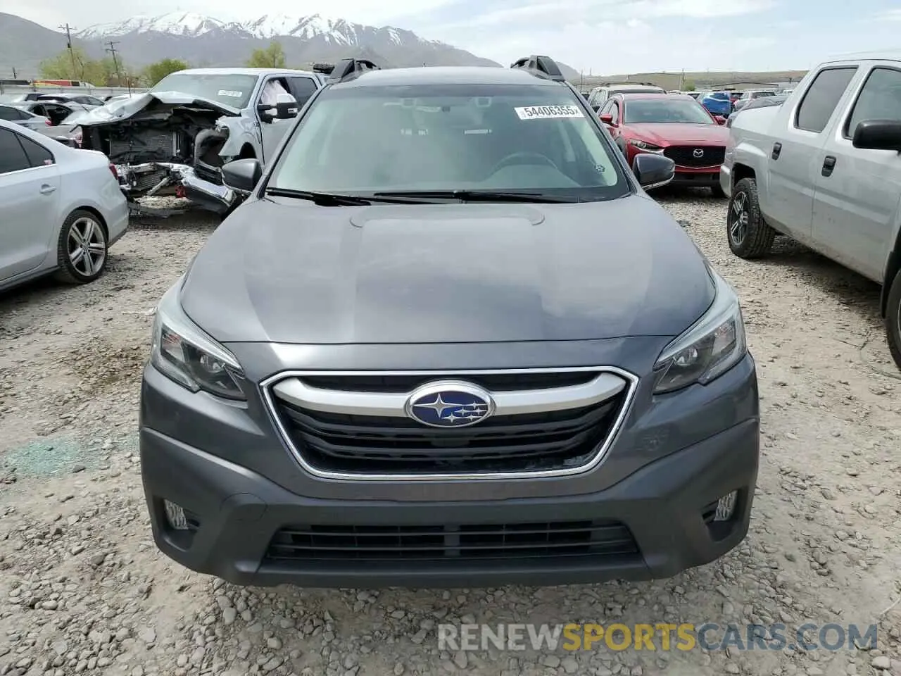 5 fotografías del automóvil dañado 4S4BTACC0L3270033 SUBARU OUTBACK 2020