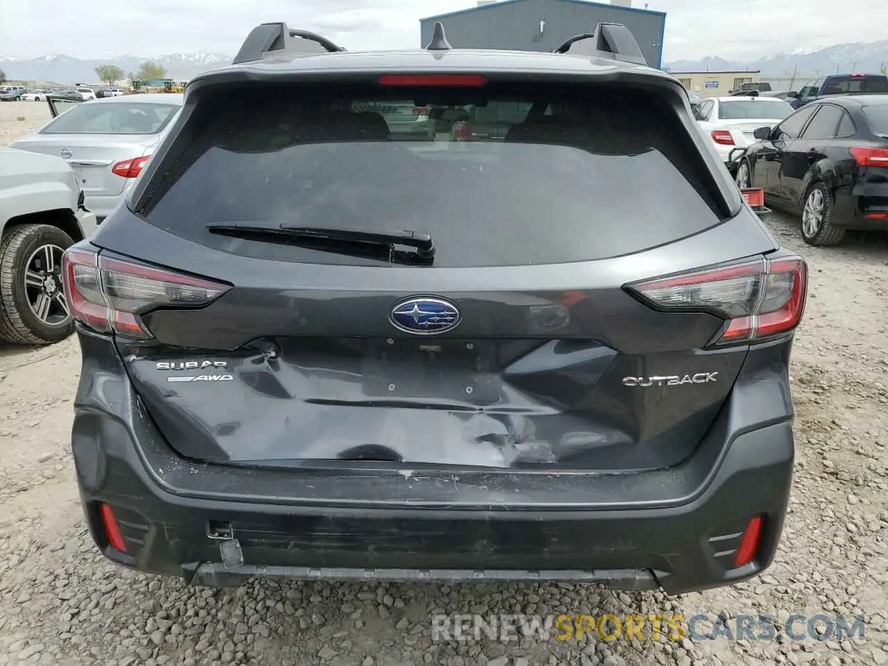 6 fotografías del automóvil dañado 4S4BTACC0L3270033 SUBARU OUTBACK 2020