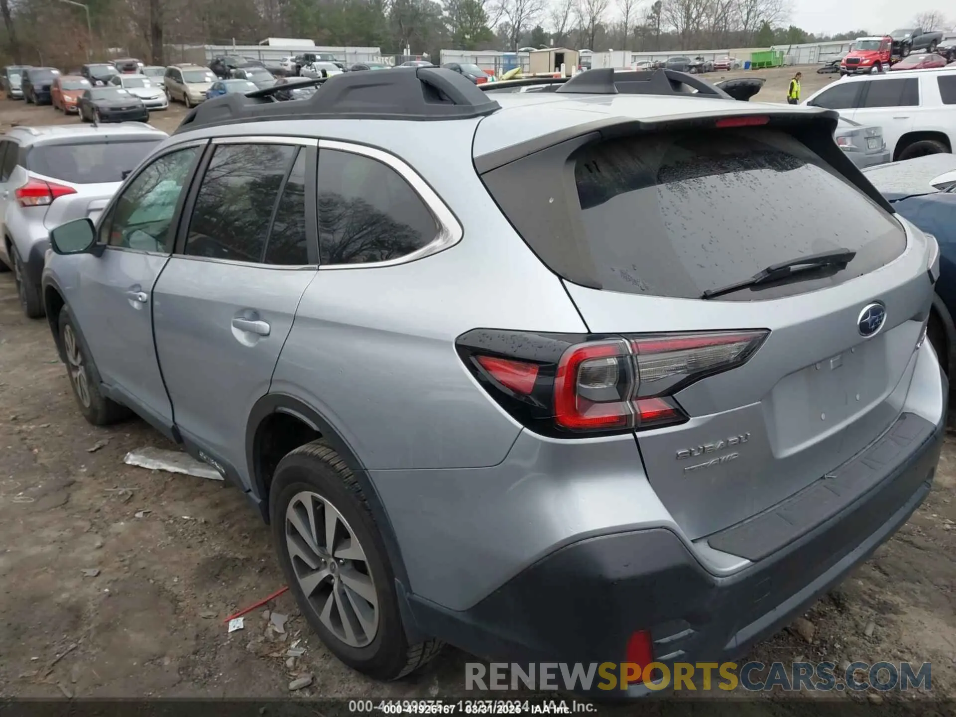 3 fotografías del automóvil dañado 4S4BTACC1L3210407 SUBARU OUTBACK 2020